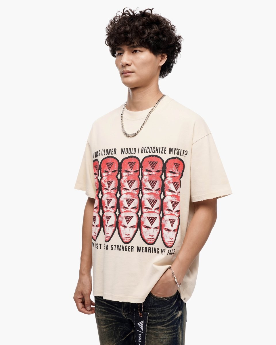 Cloned Cream Tee - Valabasas