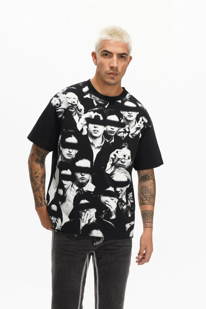 Valabasas Camera T-Shirt - Black