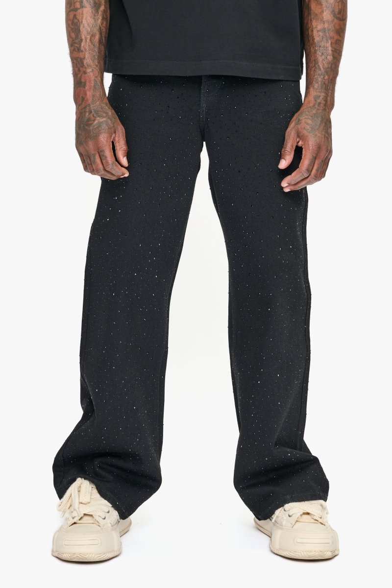 Convince Jet Black Baggy Jean - Valabasas