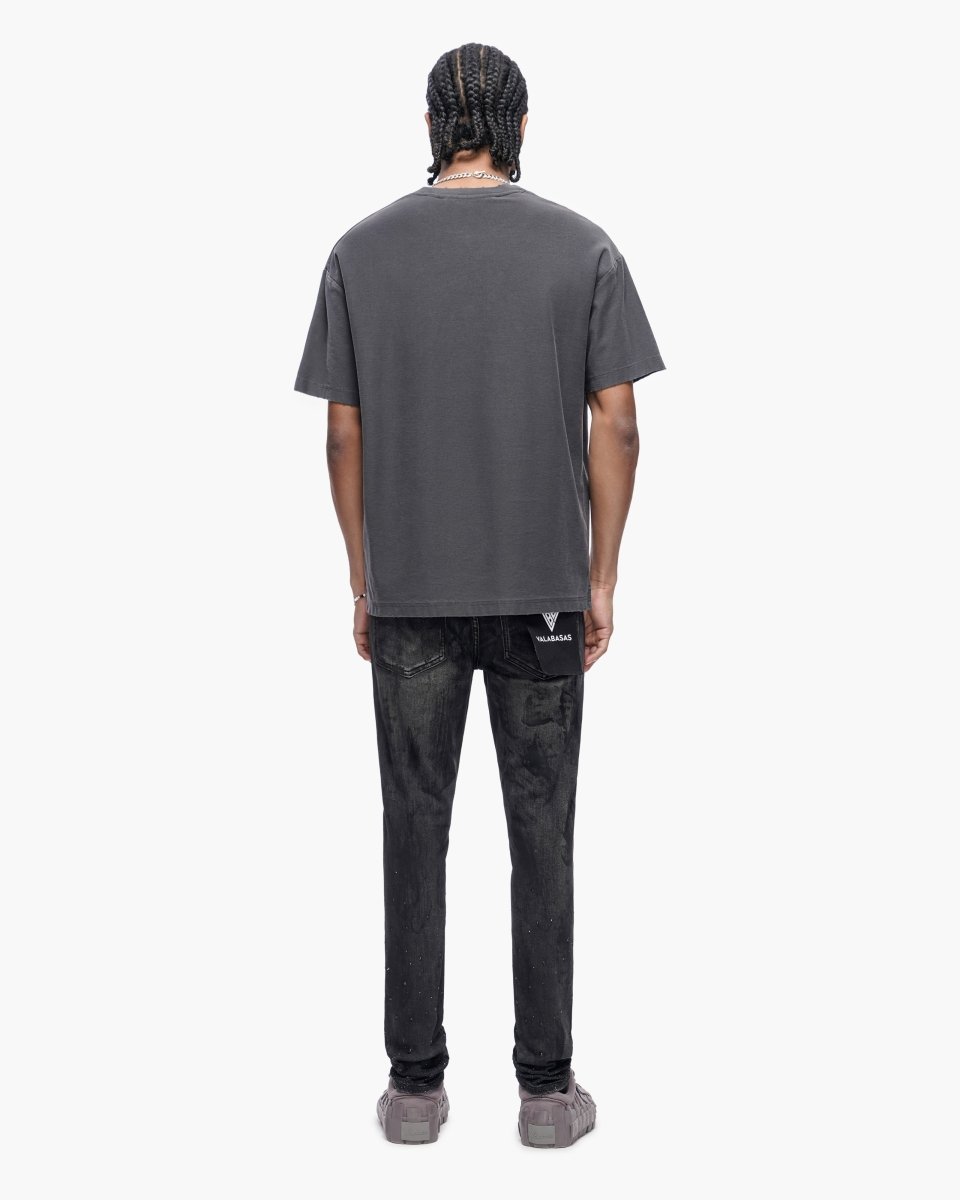Cumilo Skinny Black Wash Jeans - Valabasas