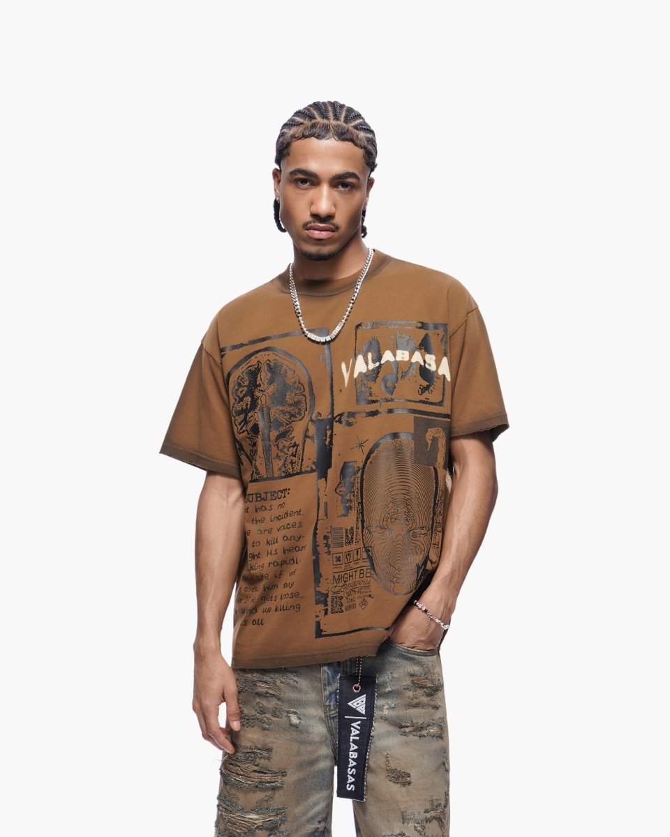 Cyber Tee Brown - Valabasas