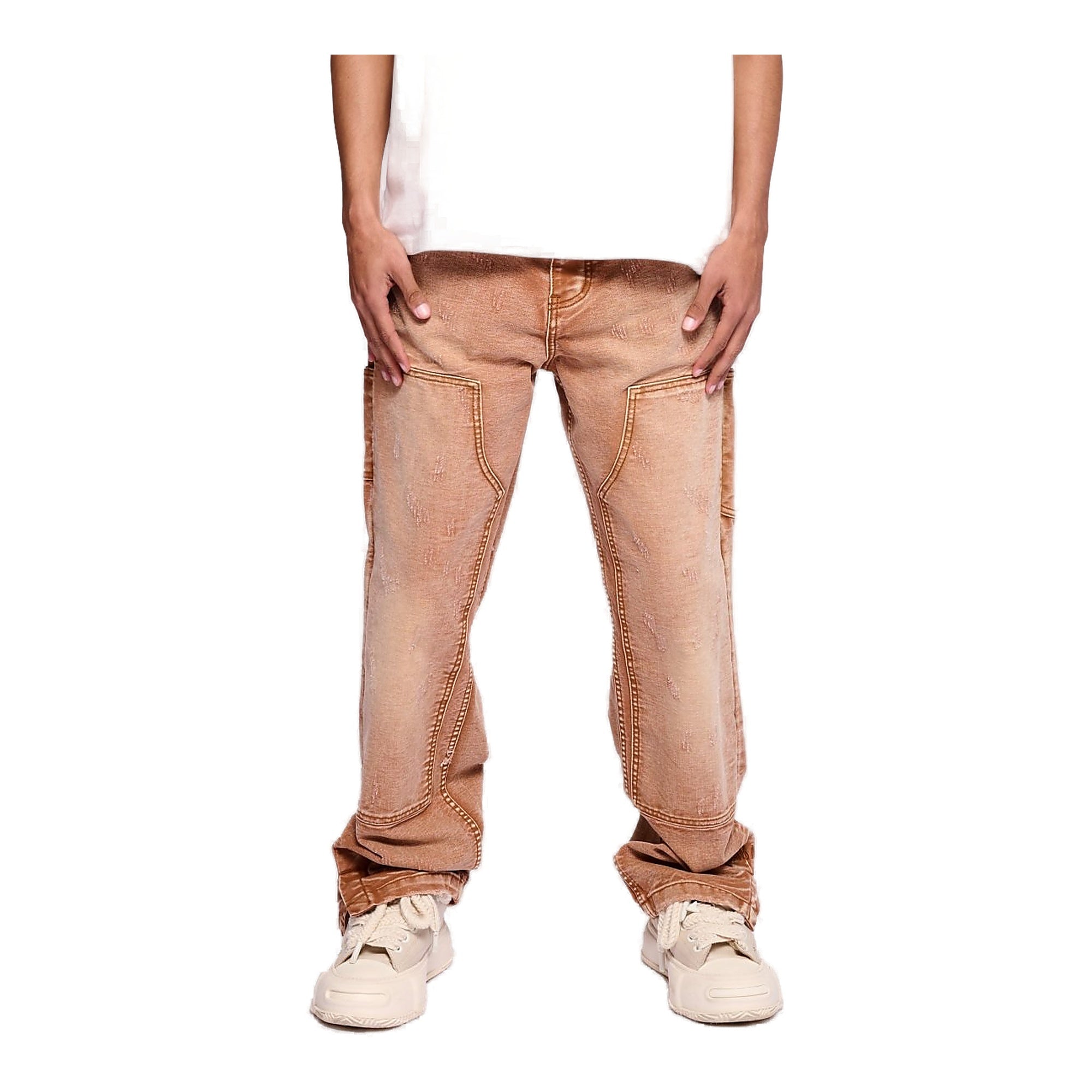 Valabasas Hound Straight Jeans Men - Brown