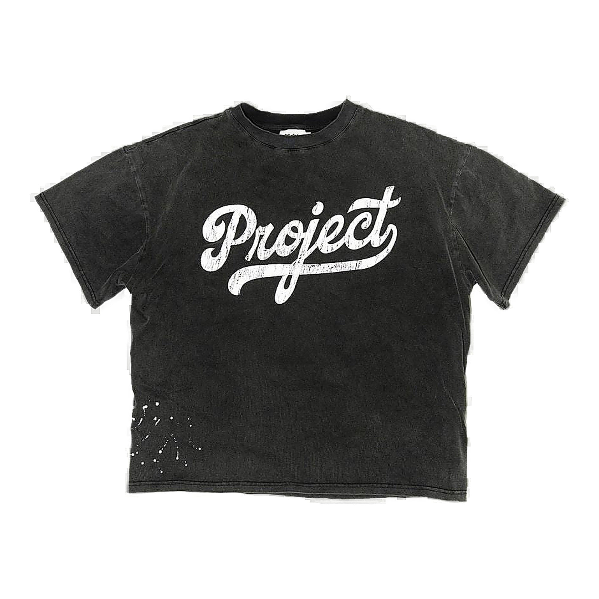 Project Capri Script T-Shirt - Washed