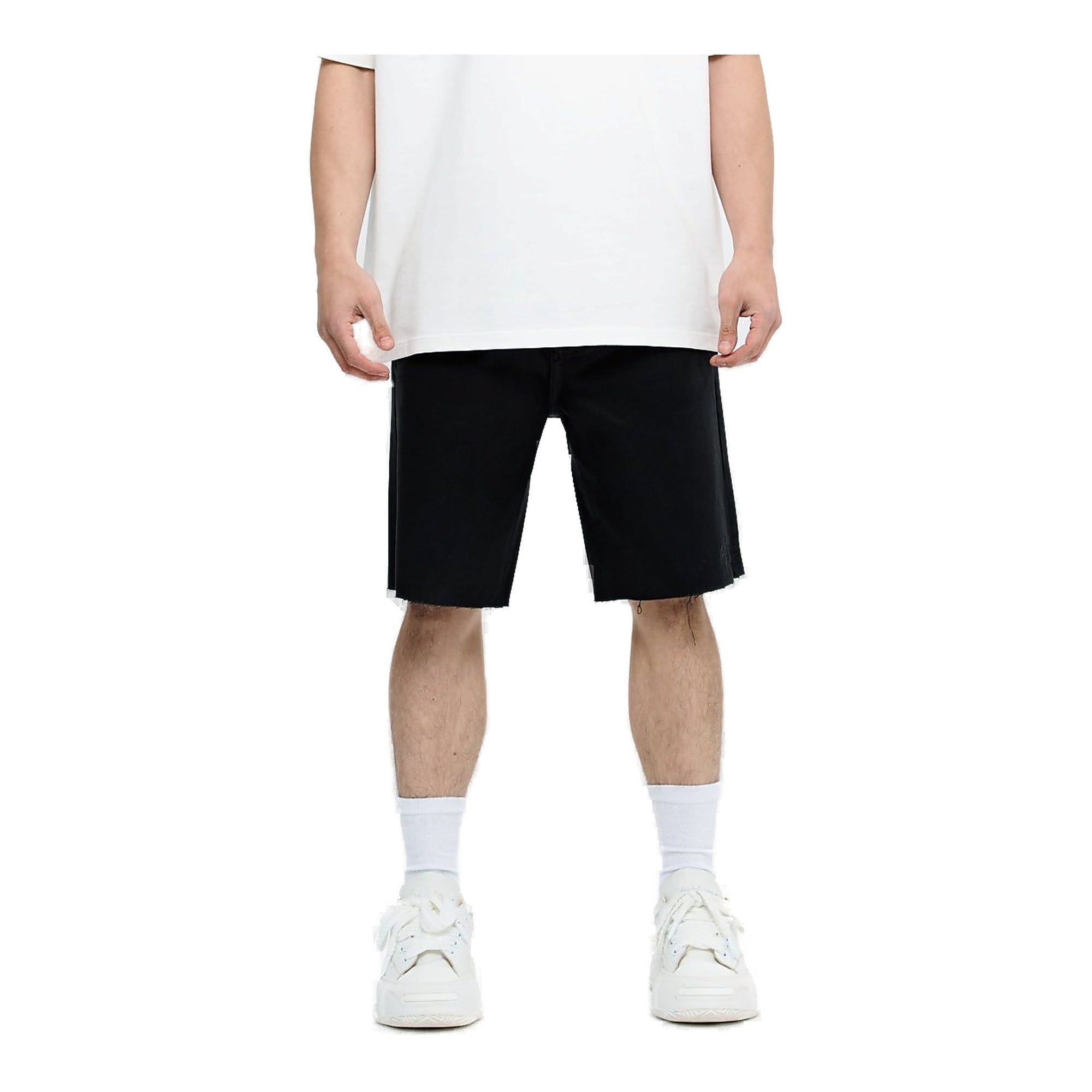 Valabasas Mr. Shorts Black Wash Waxed Men's Shorts - Waxed Finish