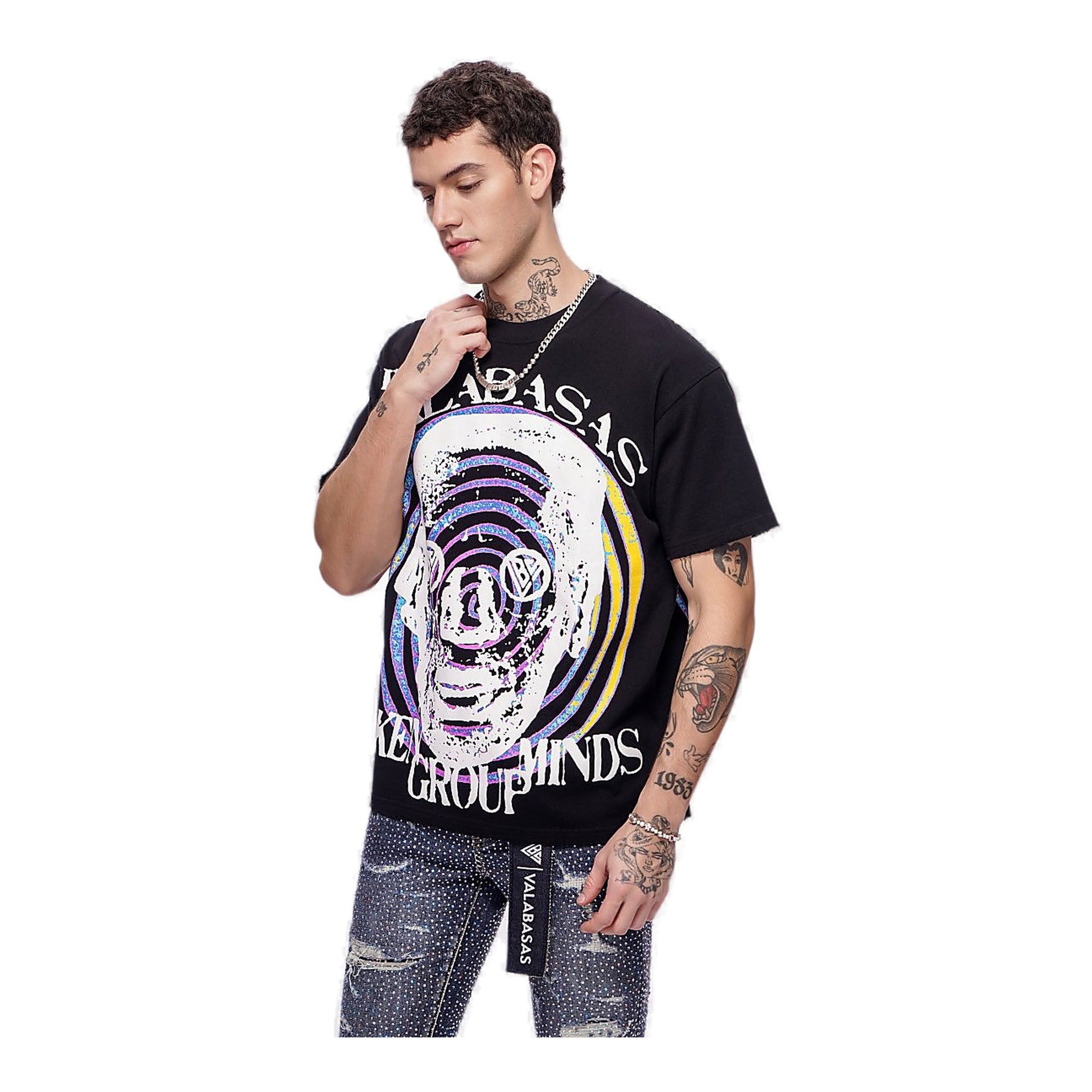 Valabasas Awoken Minds Tee - Distorted Graphic