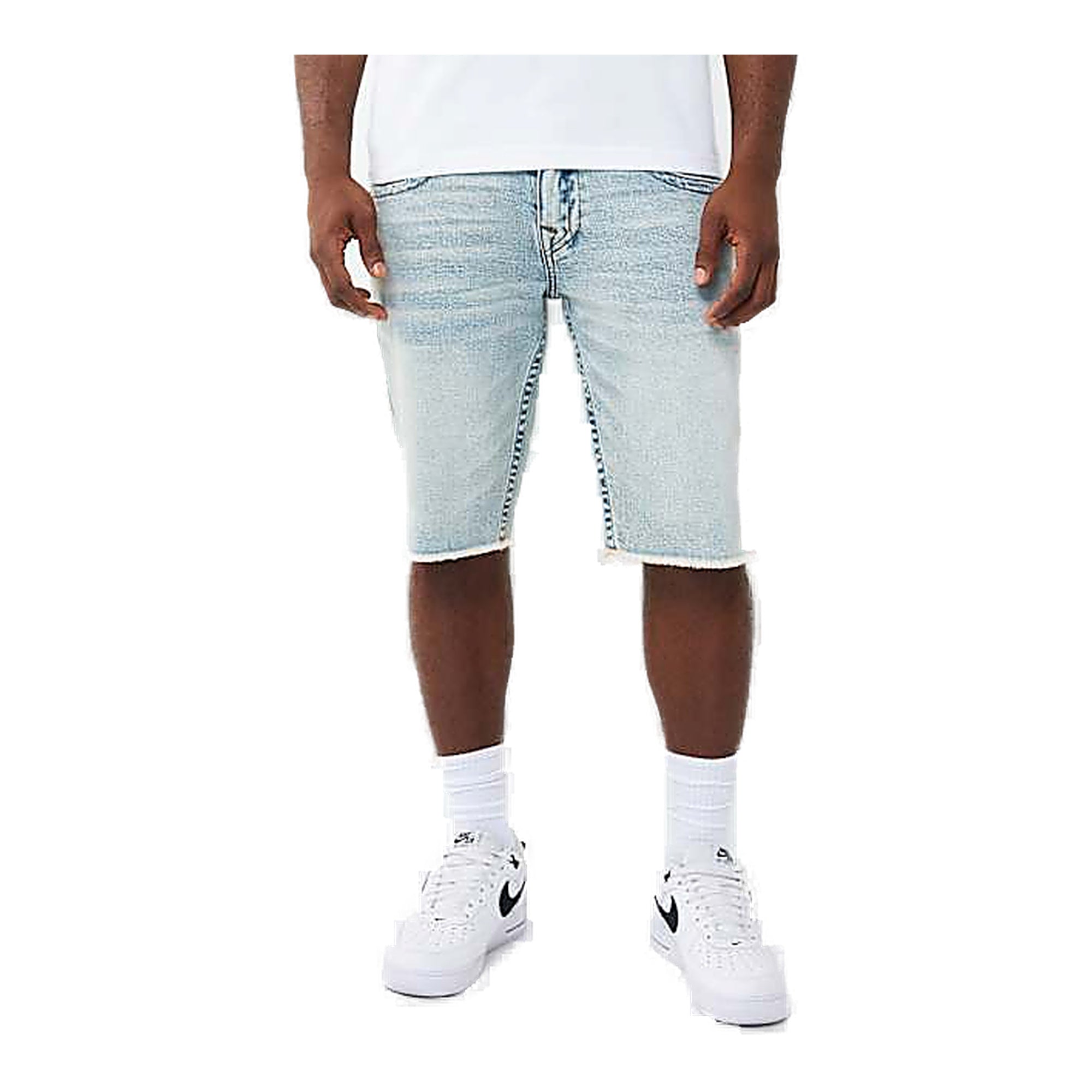 True Religion Flap Shorts - Frayed Hem