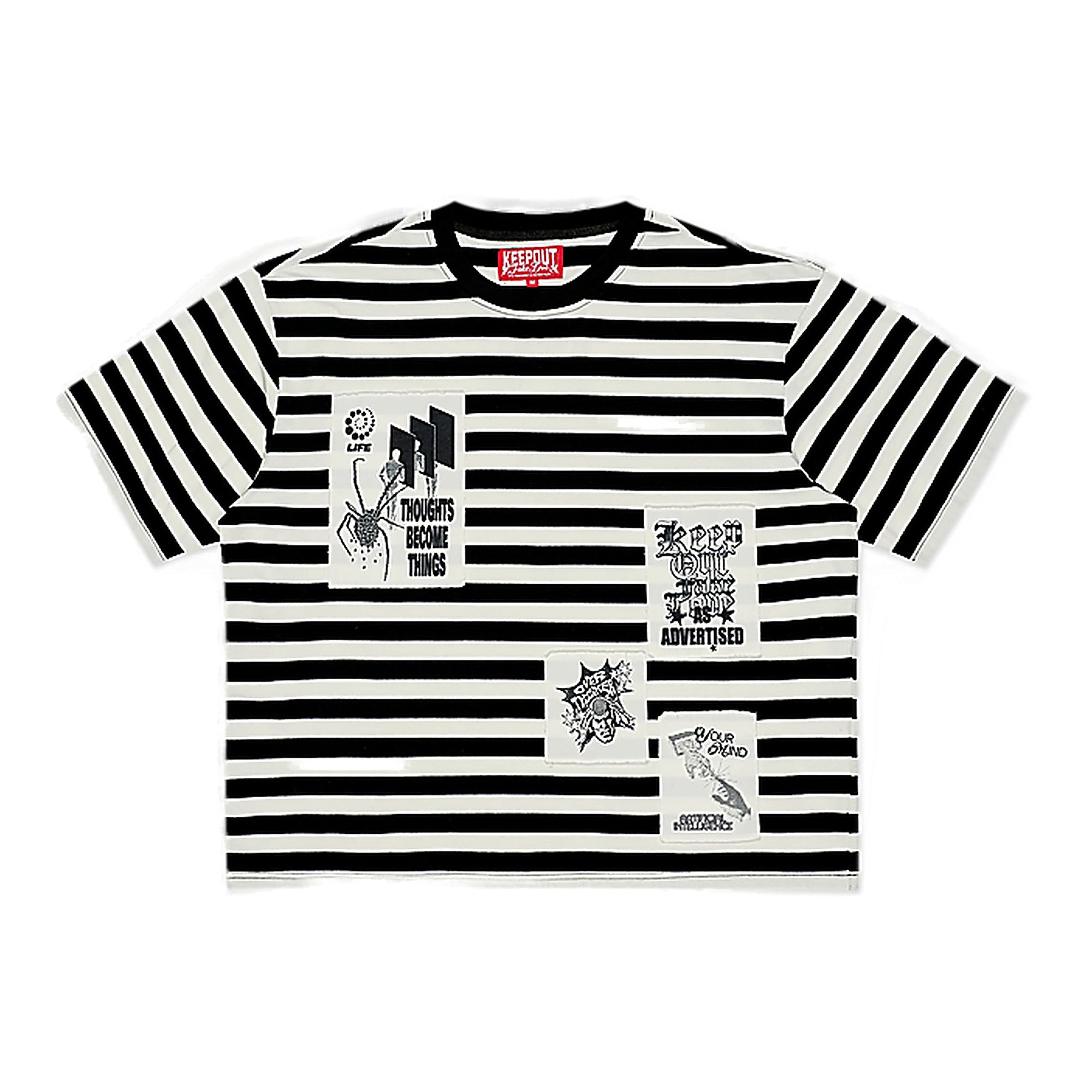 Kofl Patch Stripe Tee - Graphic