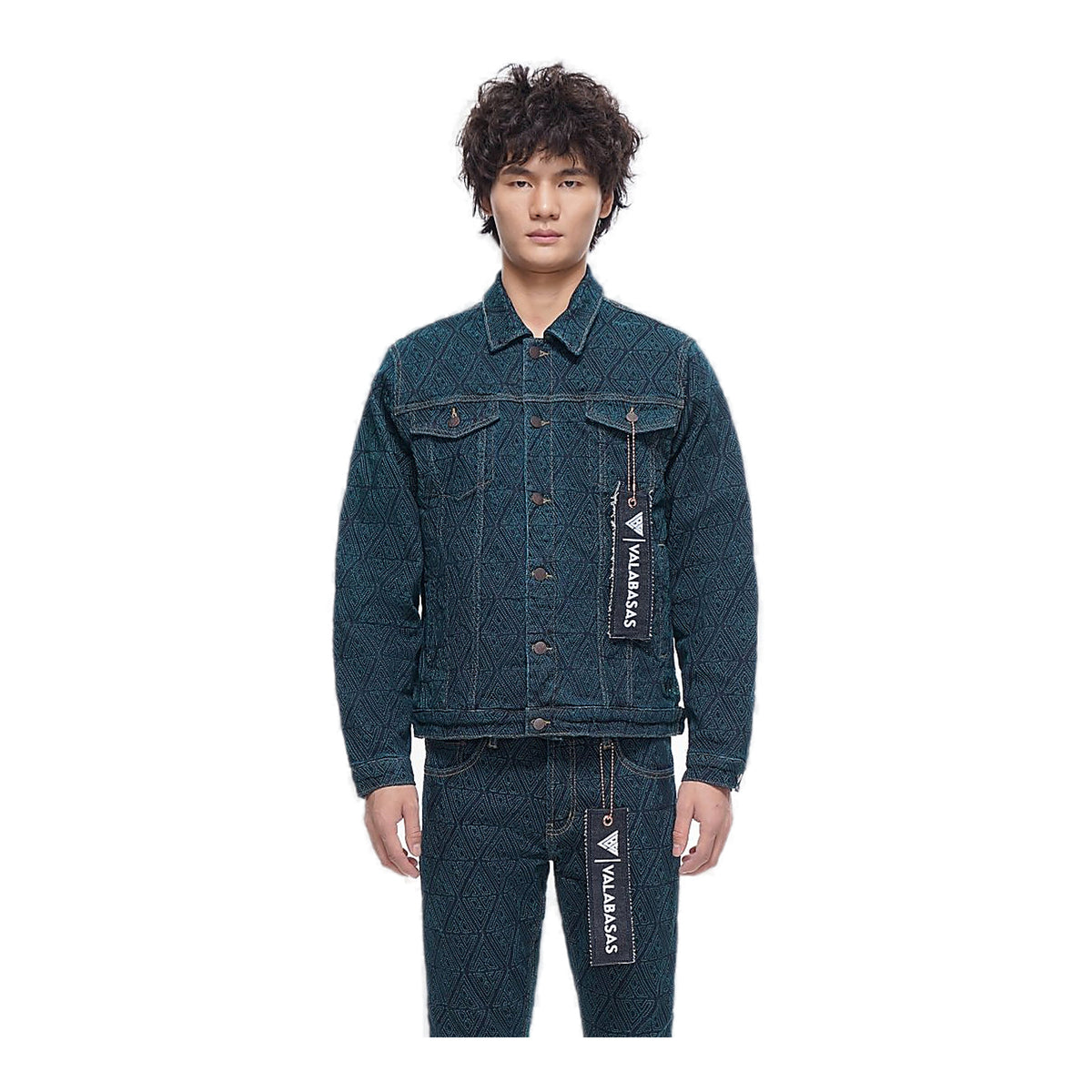 Valabasas Override Trucker Jacket - Woven Indigo