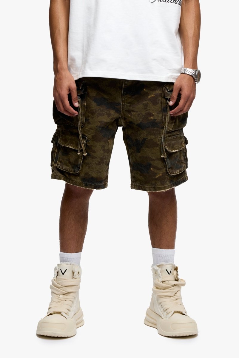 Descend Shorts Er Dark Green - Valabasas