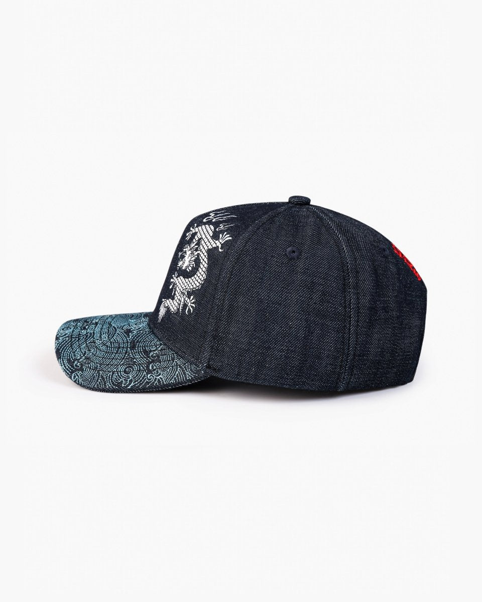 Drako Strap-back Hat Indigo - Valabasas