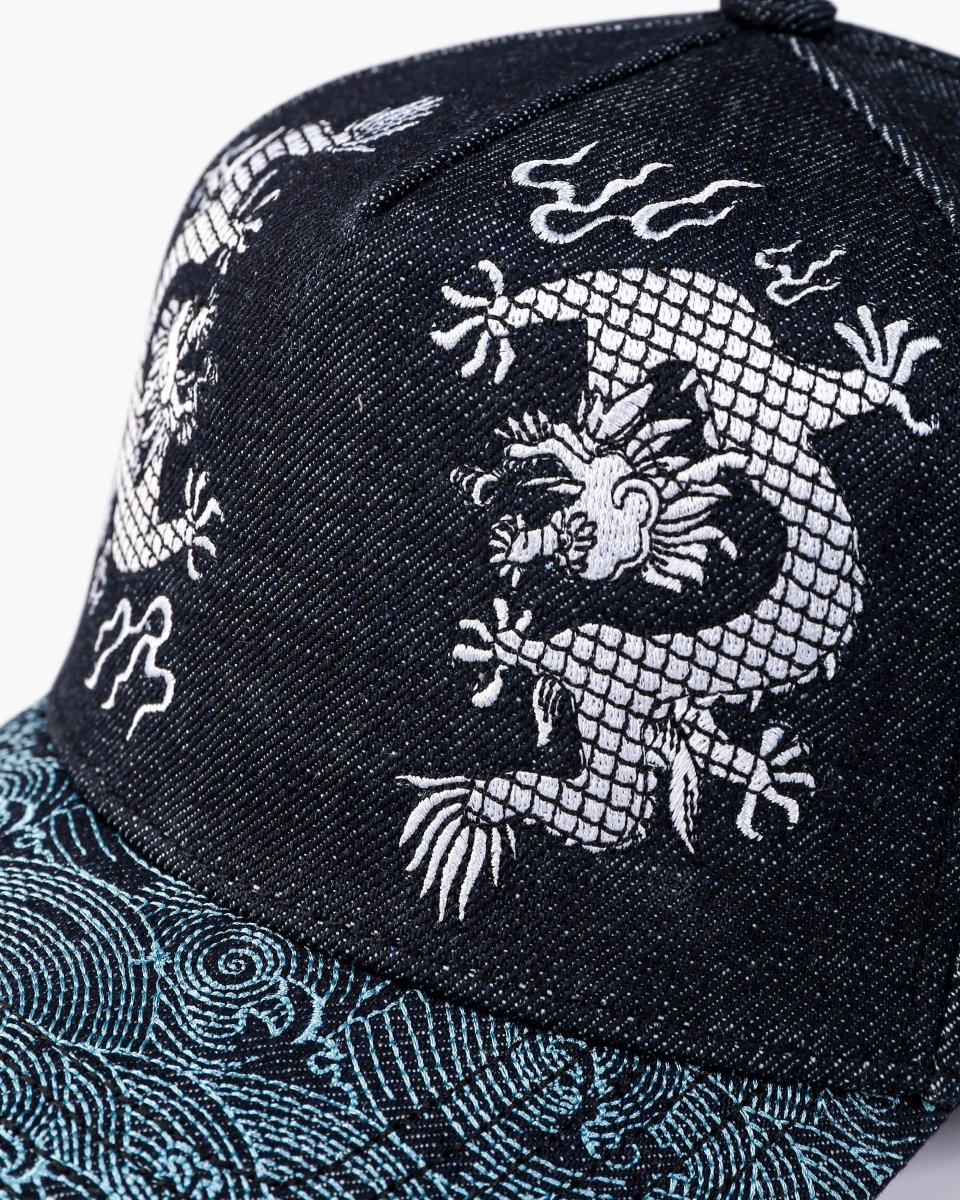Drako Strap-back Hat Indigo - Valabasas