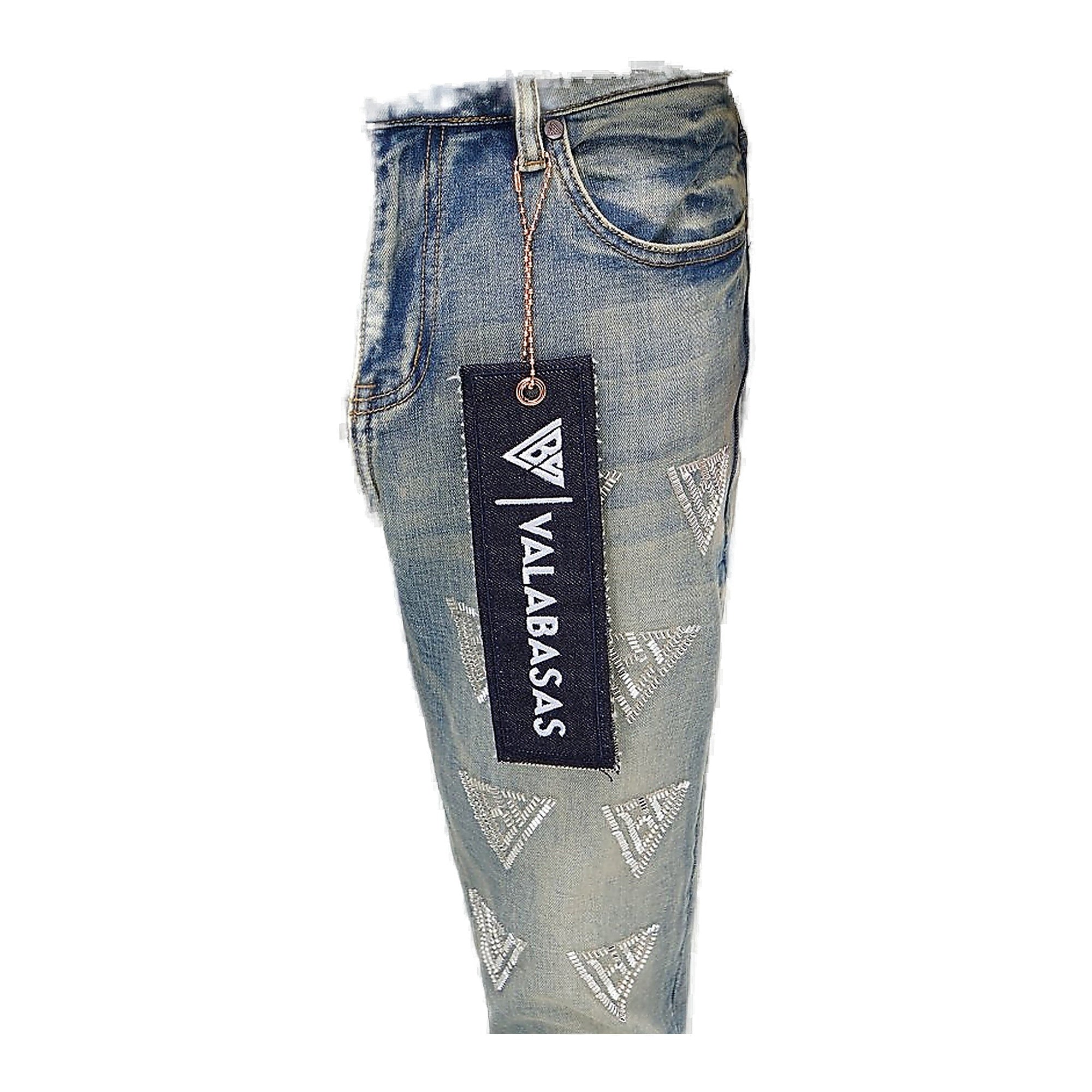 Valabasas Code Vintage Wash Stacked Jean