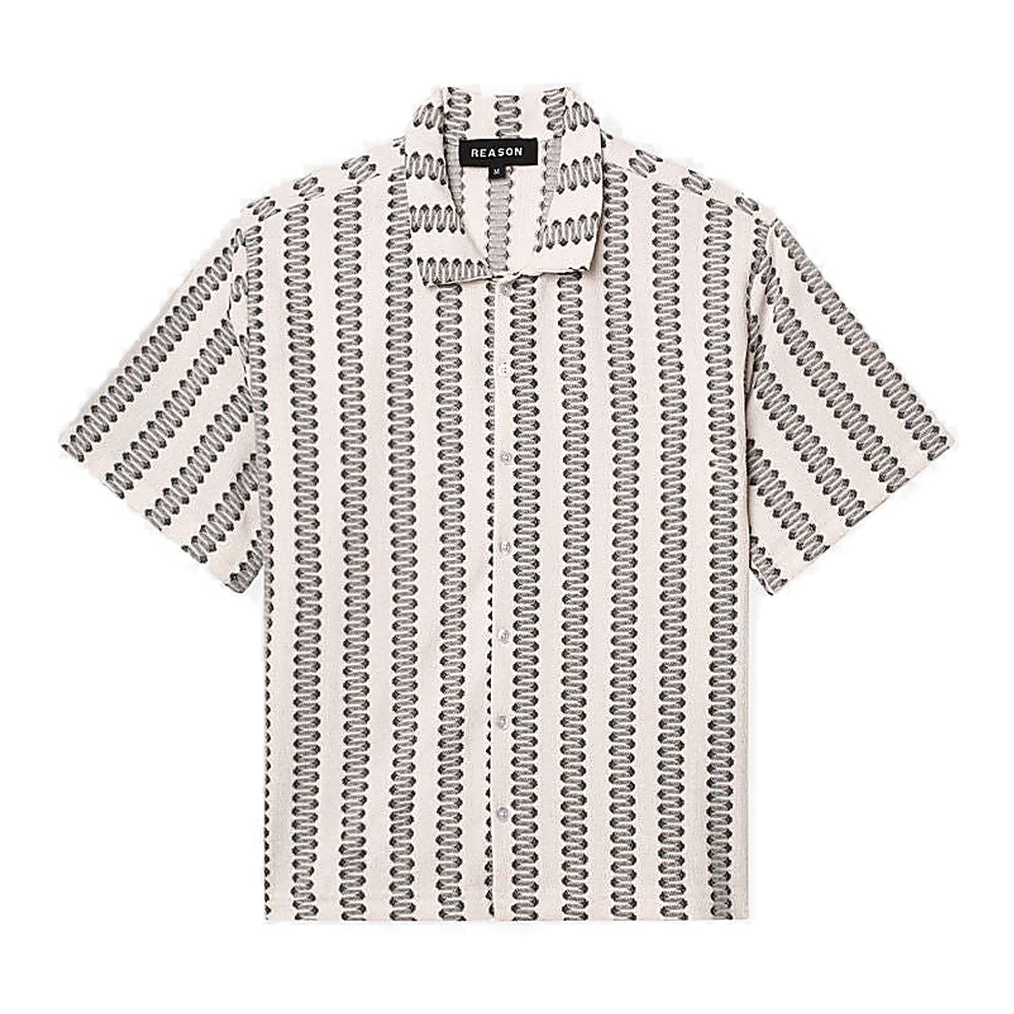 Reason Brand Textured Shirt - Graphic