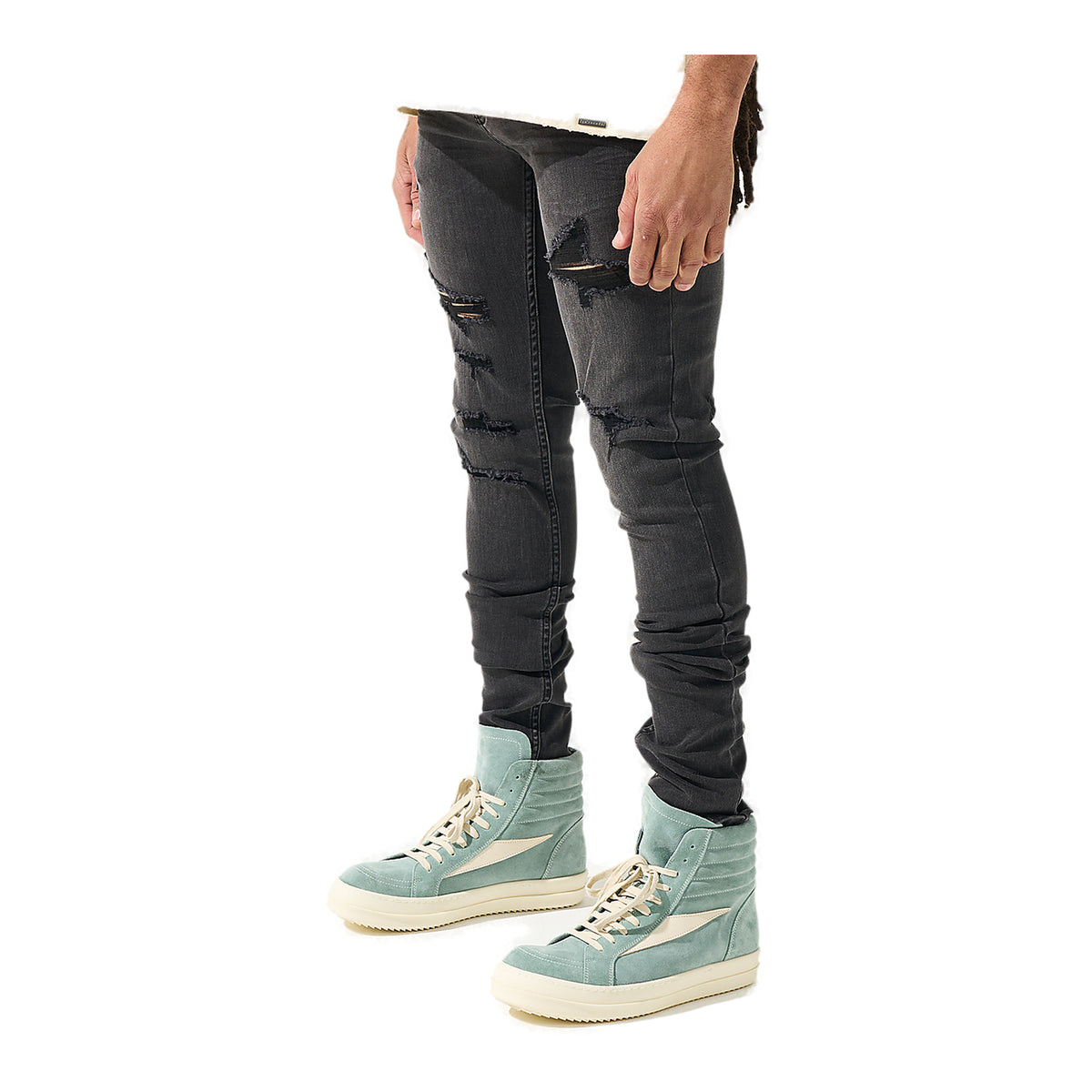Serenede Shadow Jeans - Skinny Fit Coal