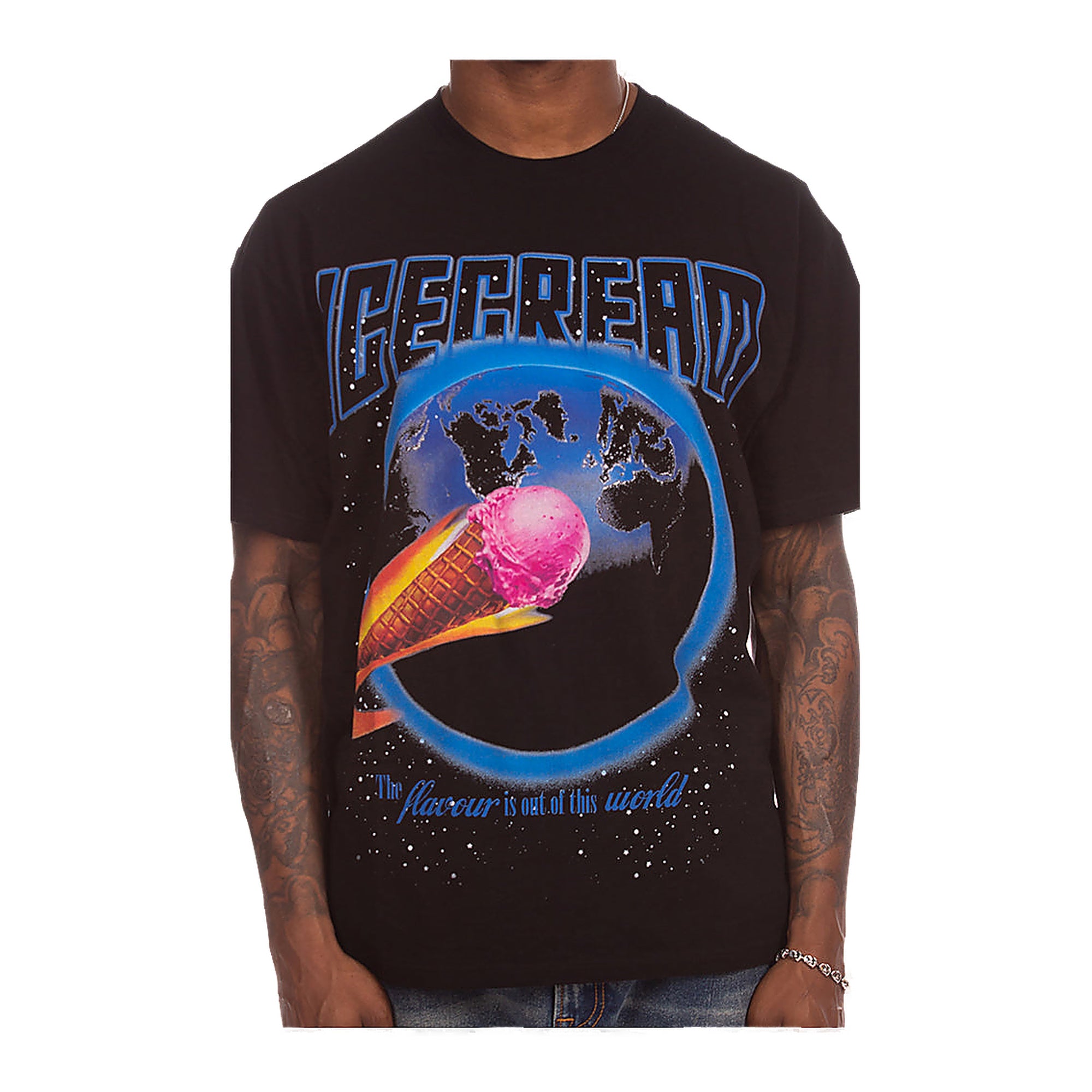 Ice Cream Cosmic Cone T-Shirt - Graphic