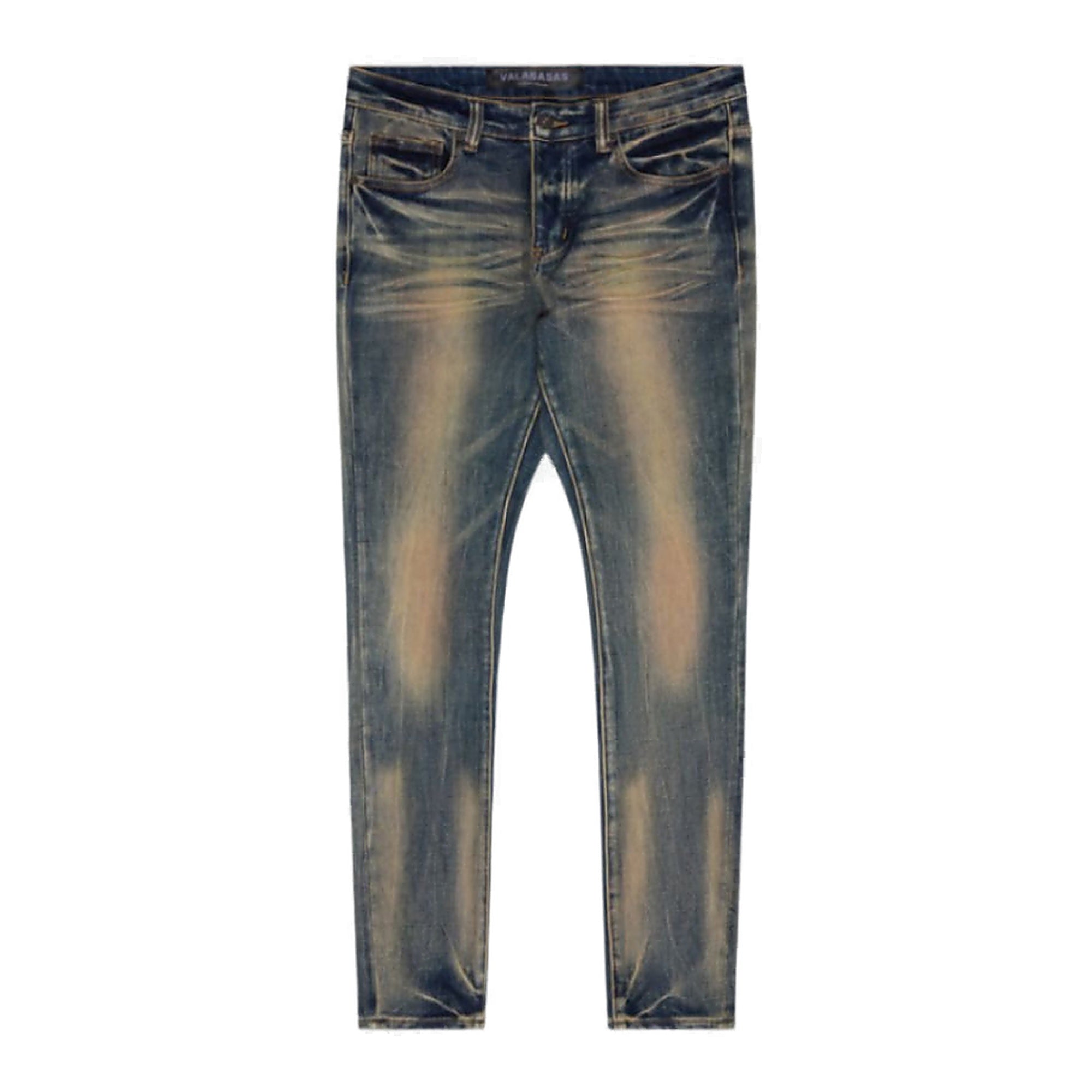 Valabasas Blue Vintage Men's Jeans - Faded Wash