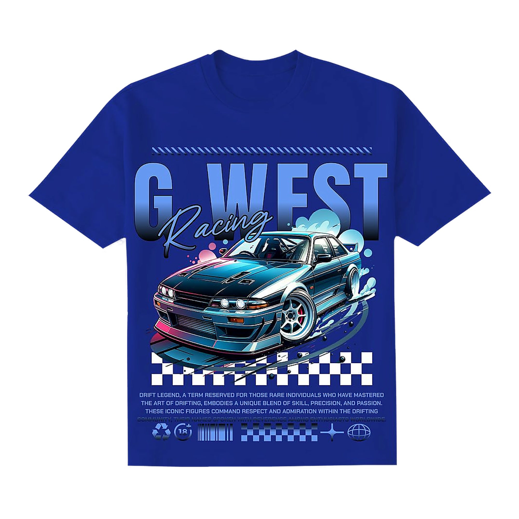 G-West Turbo Drift Tee Men's T-Shirt