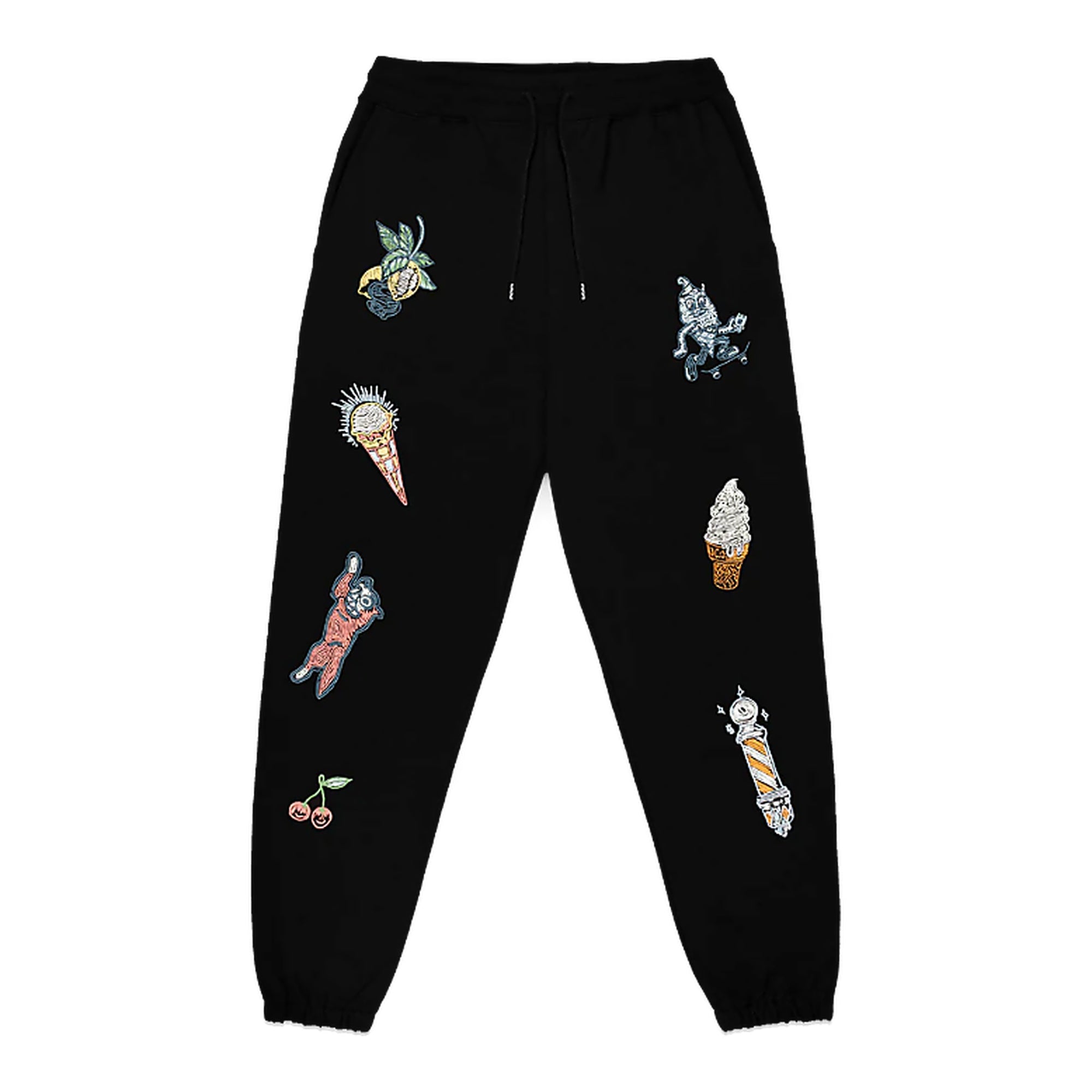 Ice Cream Work in Progress Men's Sweatpants - Black