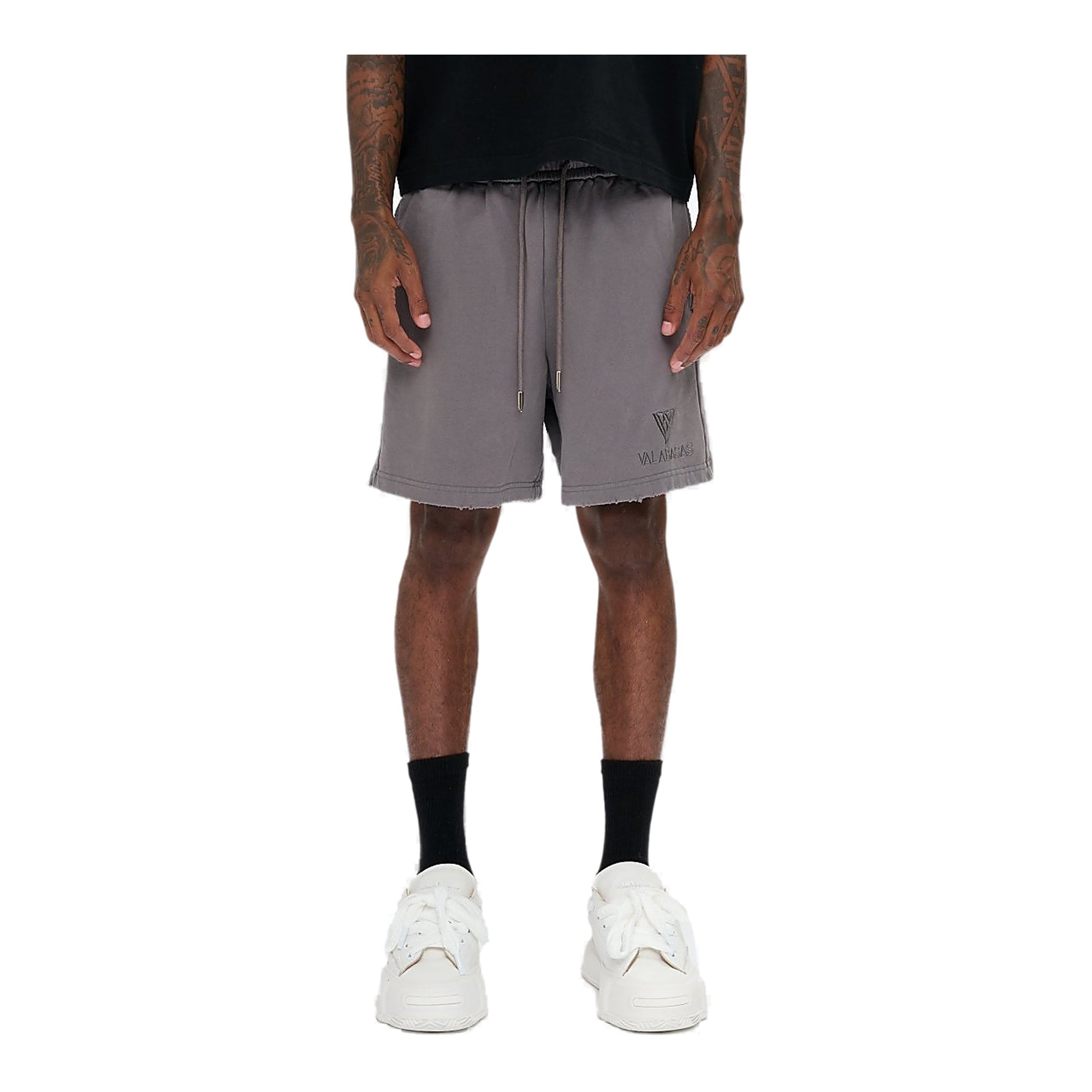 Valabasas Raw Hem Shorts - Relaxed Fit
