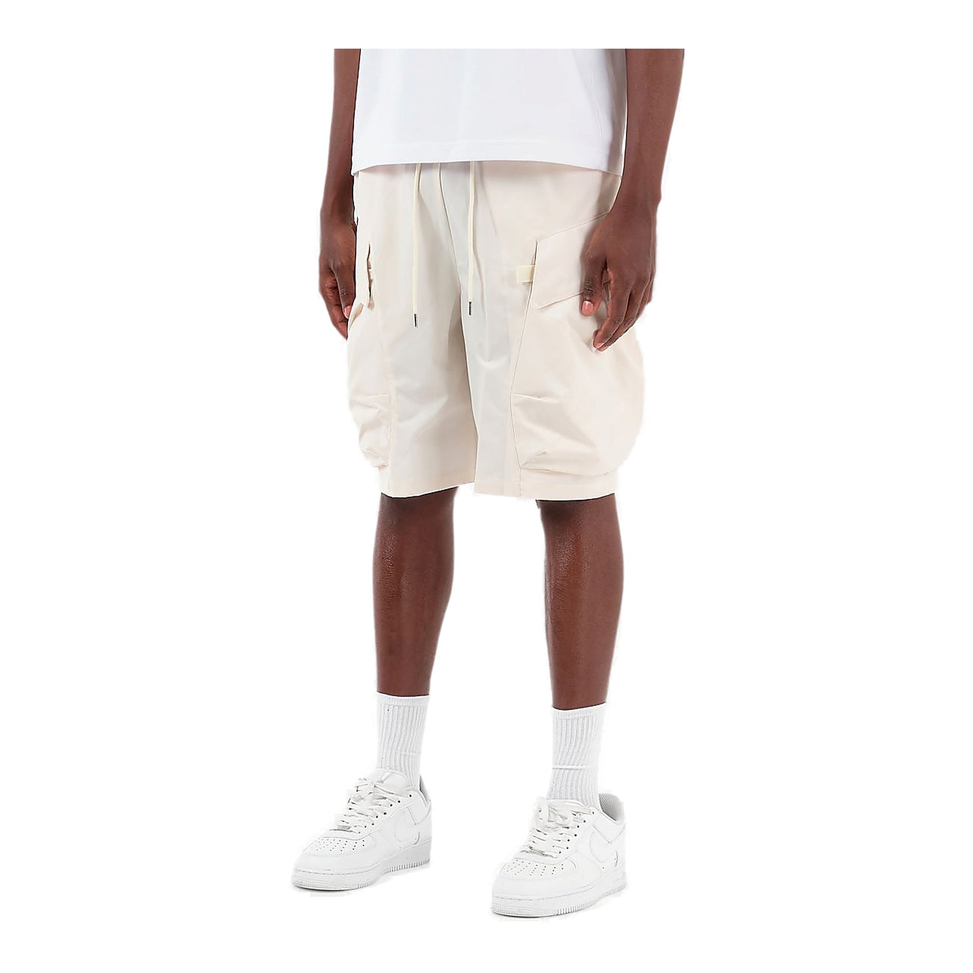 Copper Rivet Dual Pocket Shorts - Elastic Waistband