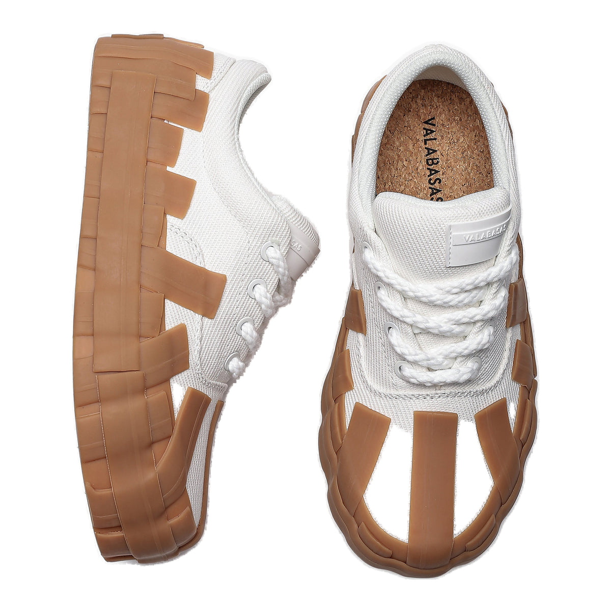 Valabasas Rope Sneakers - Gum Sole White/Gum