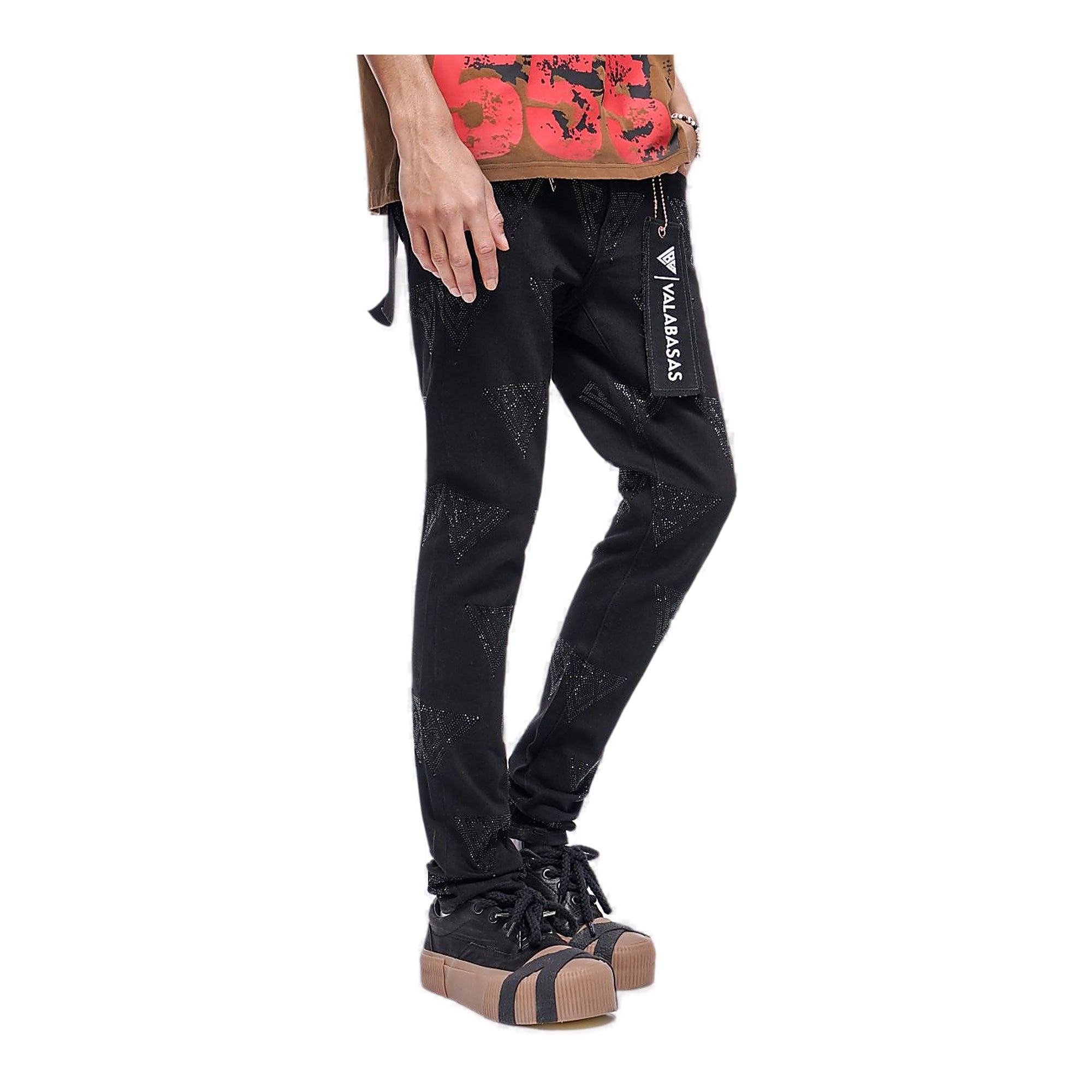Valabasas Logo Jeans - Stacked