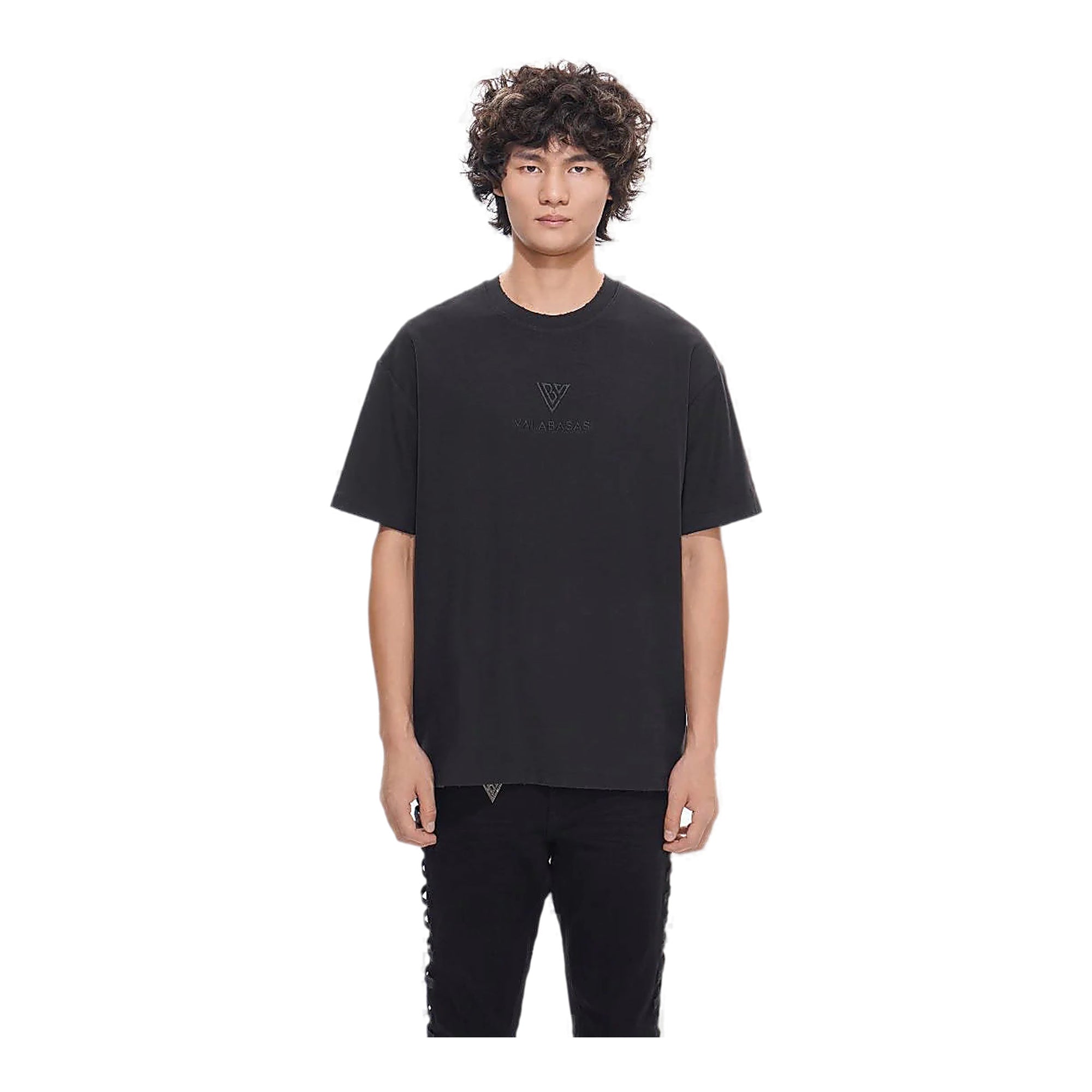 Valabasas V Emblem T-Shirt - Black