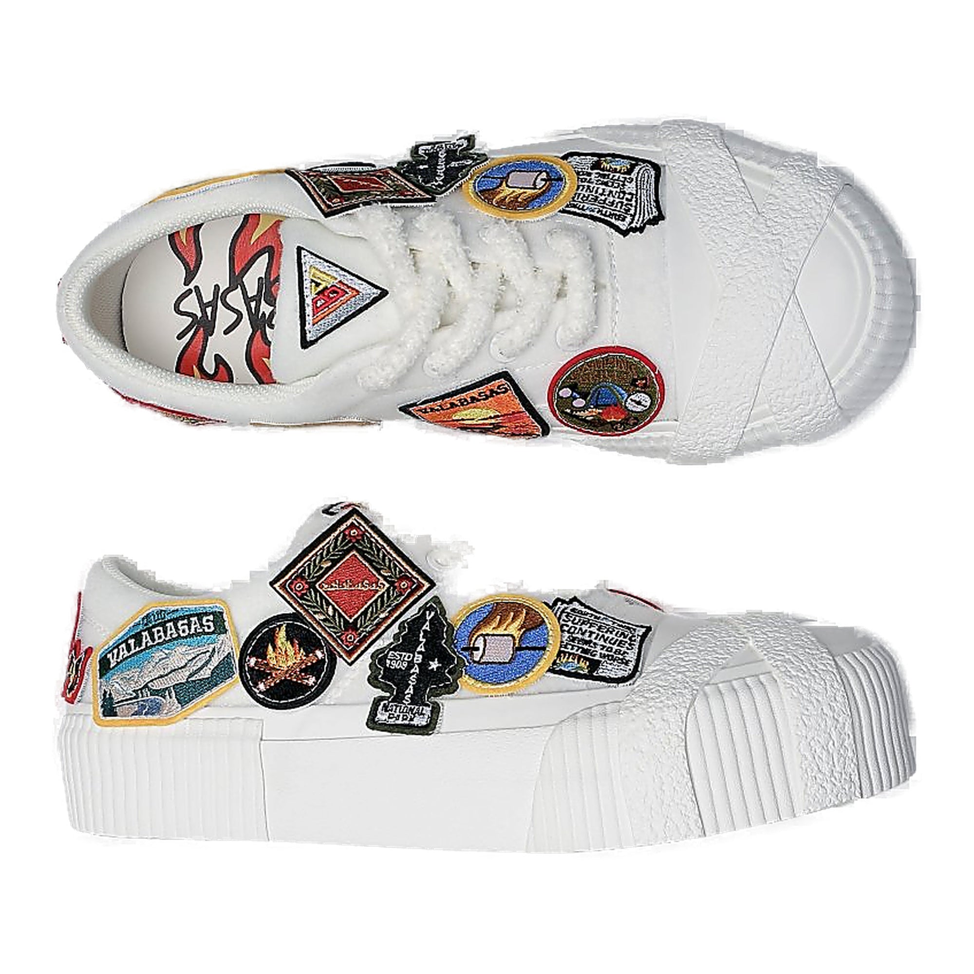 Valabasas Twisted Metal Shoes - Embroidered