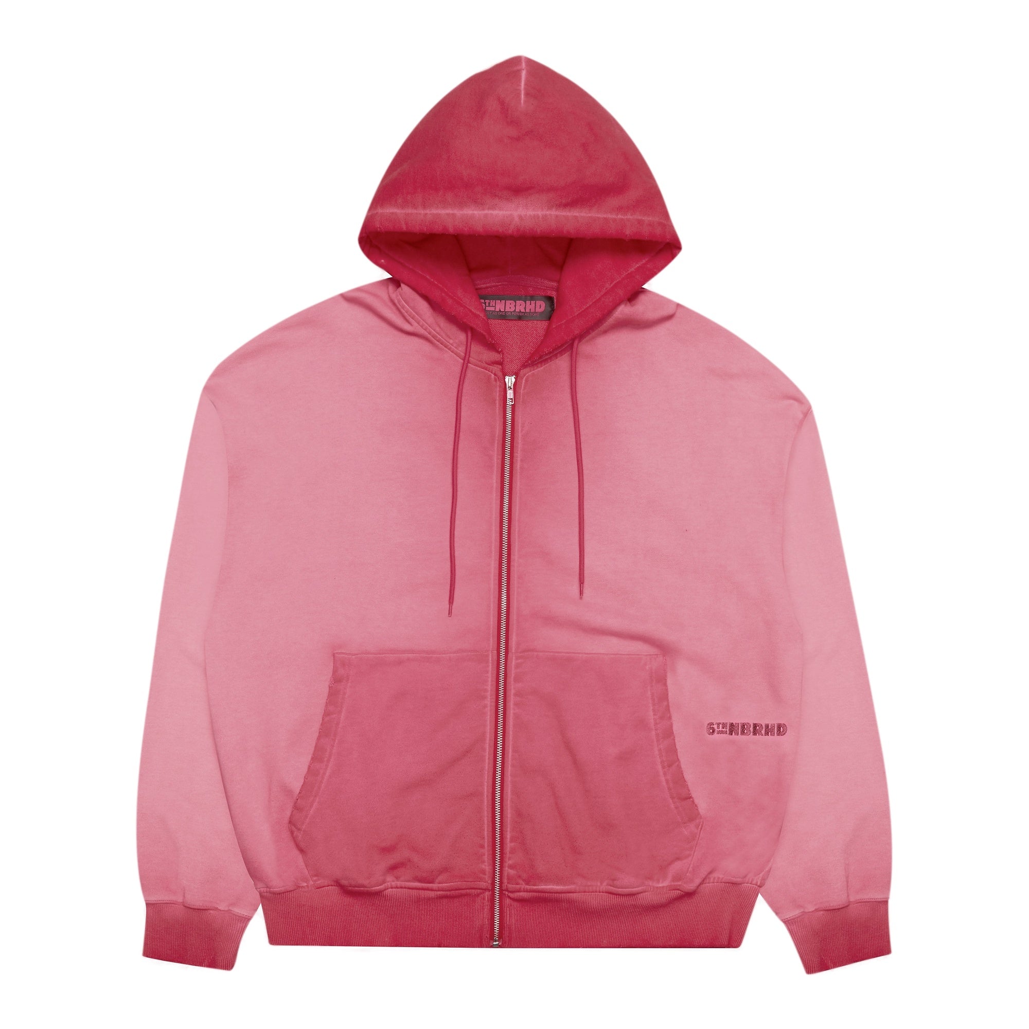 6Th Nbrhd Men's Hoodie - Pink
