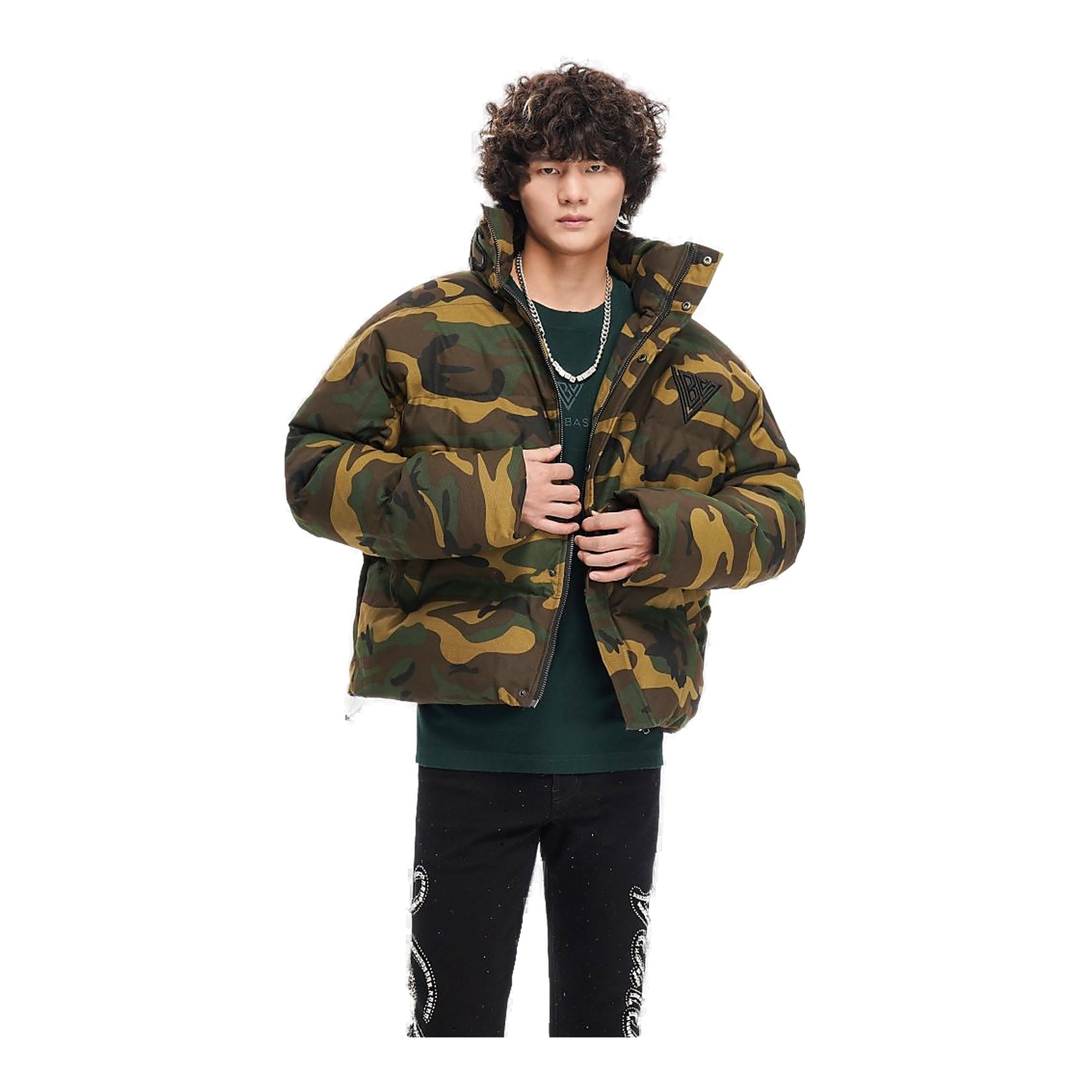 Valabasas Mr. Puffer Denim Jacket - Camouflage
