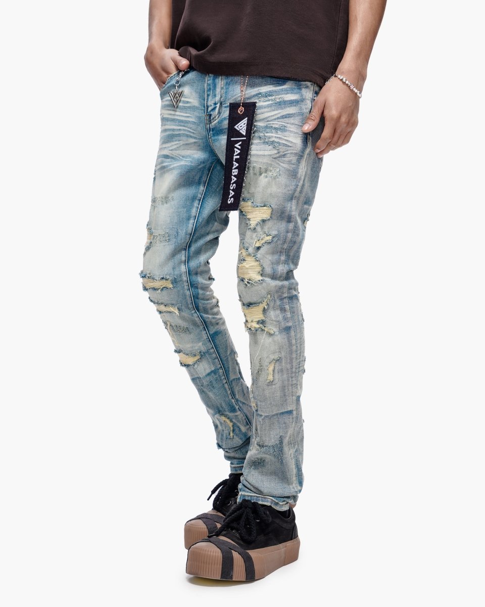 Edge Light Blue Wash Skinny - Valabasas