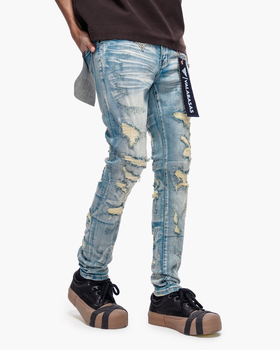 Edge Light Blue Wash Skinny - Valabasas