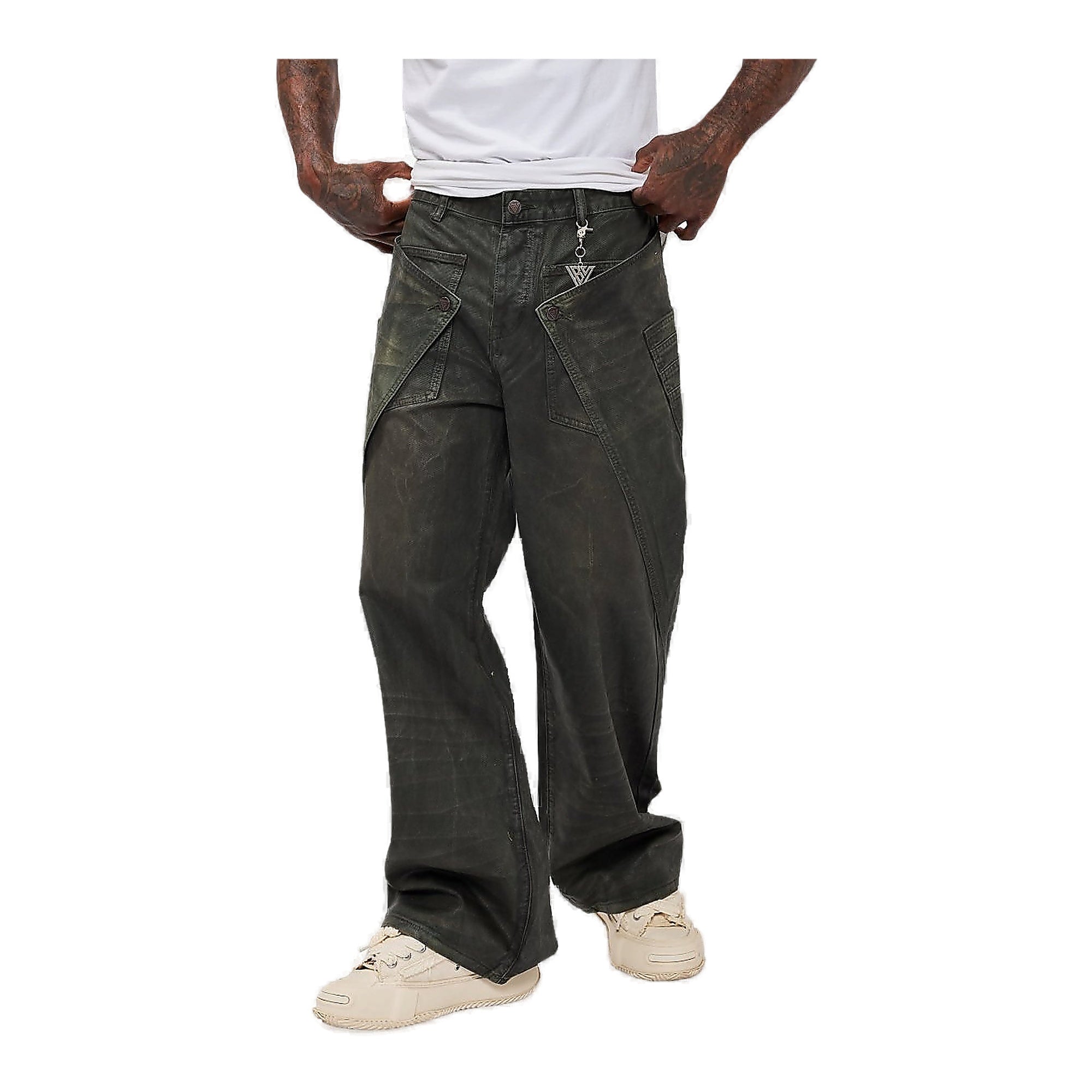 Valabasas Flap Jeans - Waxed Finish