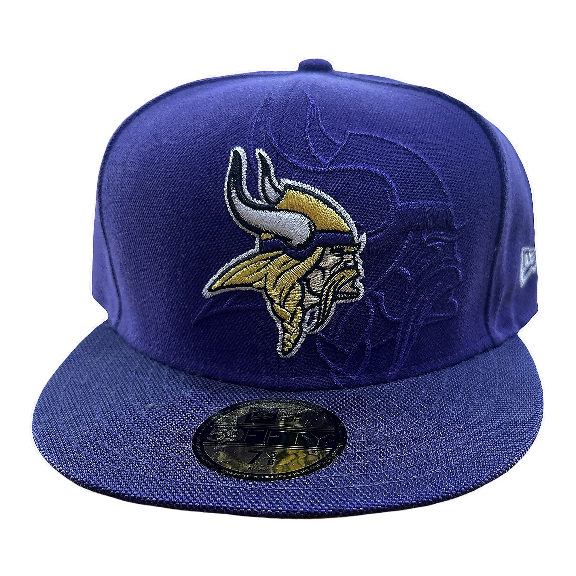 New Era Vikings Youth Hat - Fitted Purple