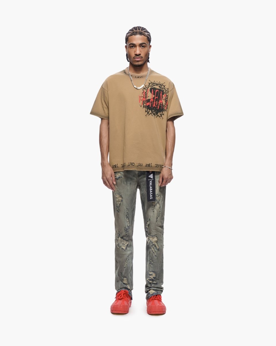 Escape Tee Khaki - Valabasas