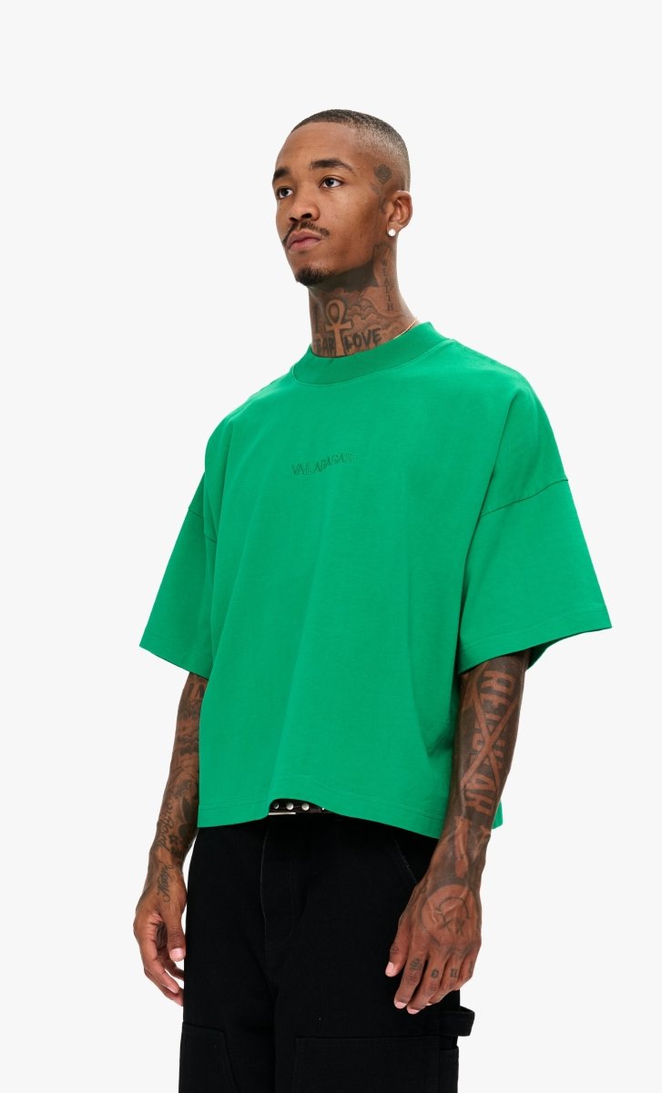 Essential Crop Tee Green - Valabasas