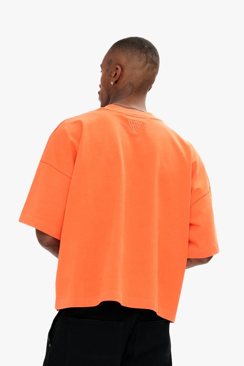 Essential Crop Tee Orange - Valabasas