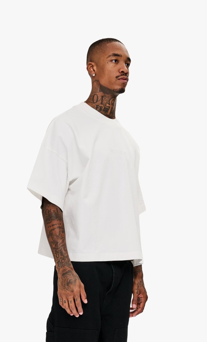 Essential Crop Tee White - Valabasas