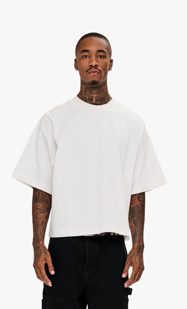 Essential Crop Tee White - Valabasas