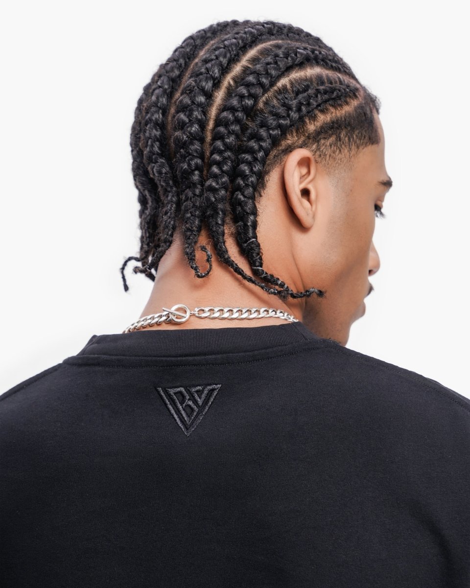 Essential Tank Black Tee - Valabasas