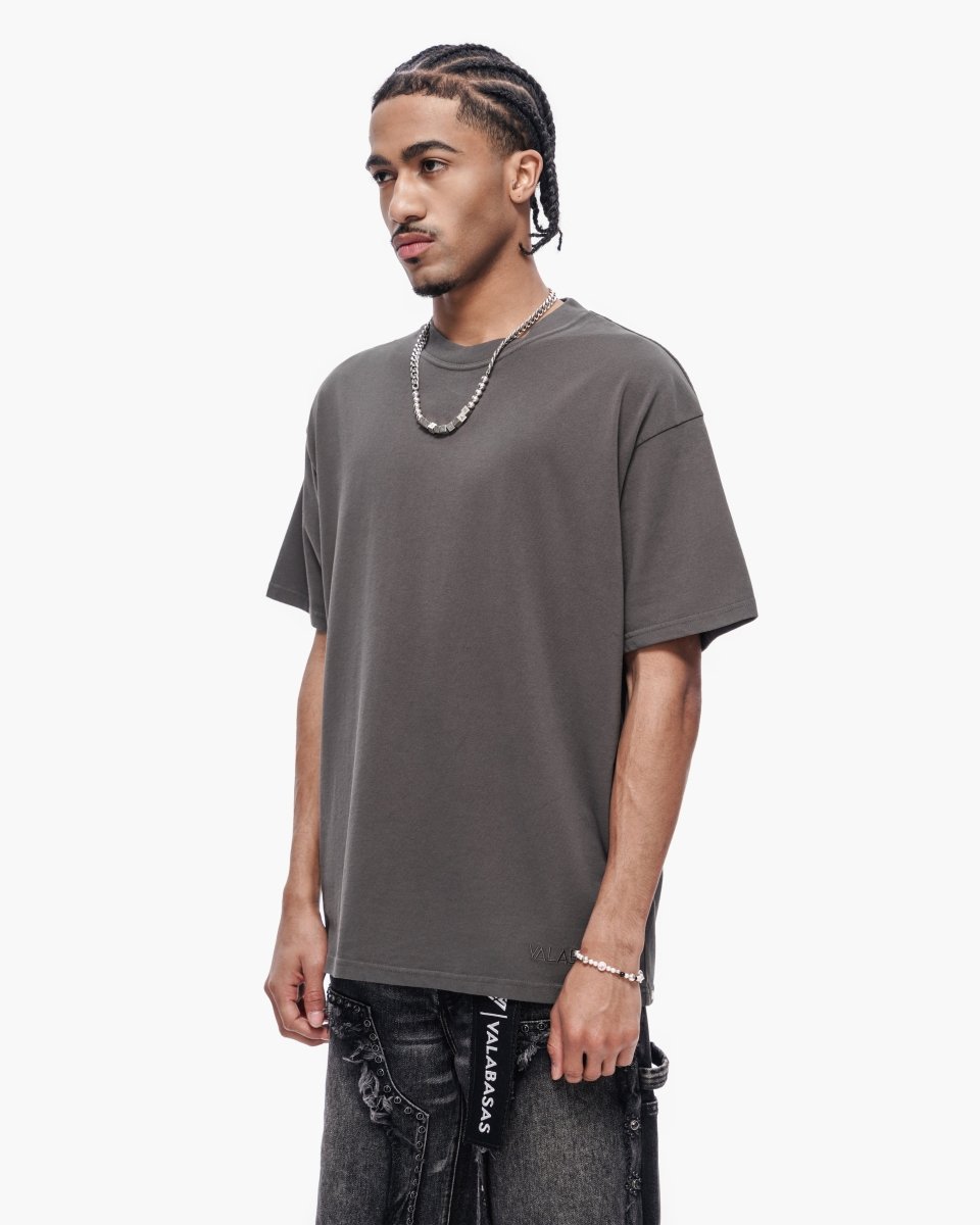 Essential Tank Grey Tee - Valabasas