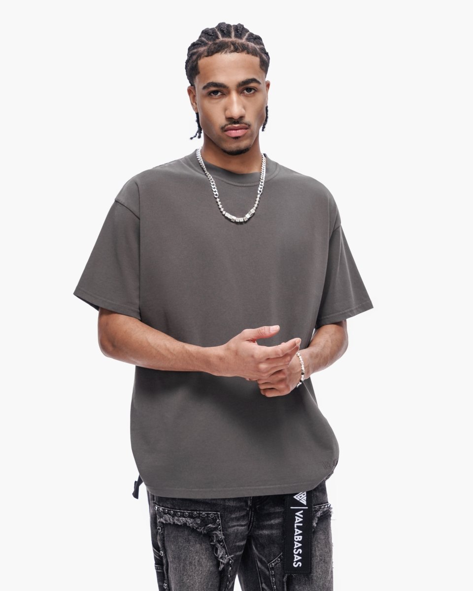 Essential Tank Grey Tee - Valabasas