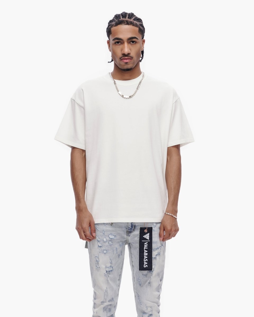 Essential Tank White Tee - Valabasas