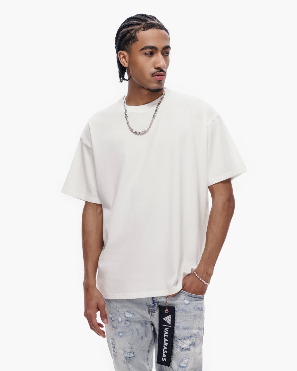 Essential Tank White Tee - Valabasas