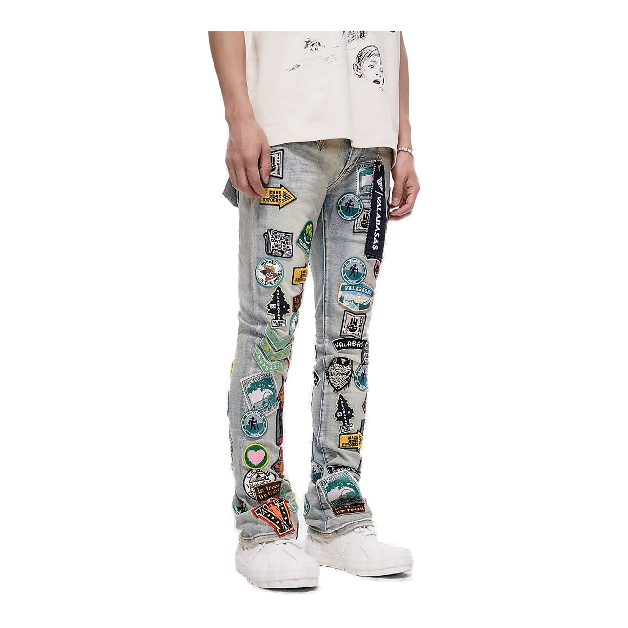 Valabasas Axis Stacked Jeans