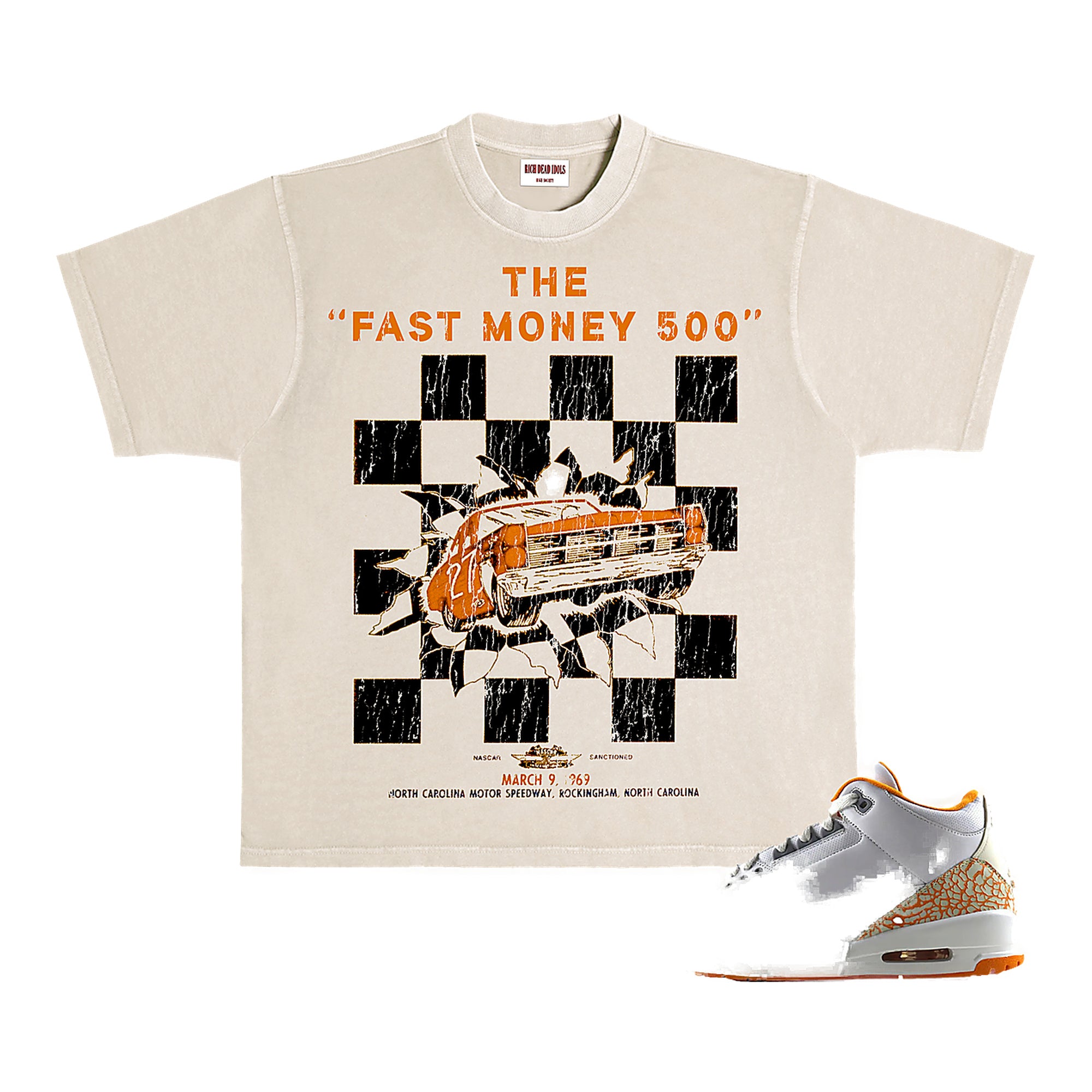 Rich Dead Idols Fast Money Tee - Graphic