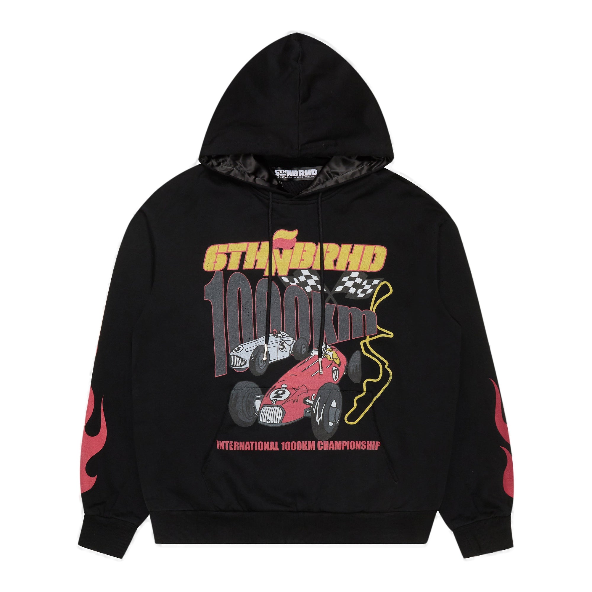 6Th Nbrhd First Place Men's Hoodie - Black