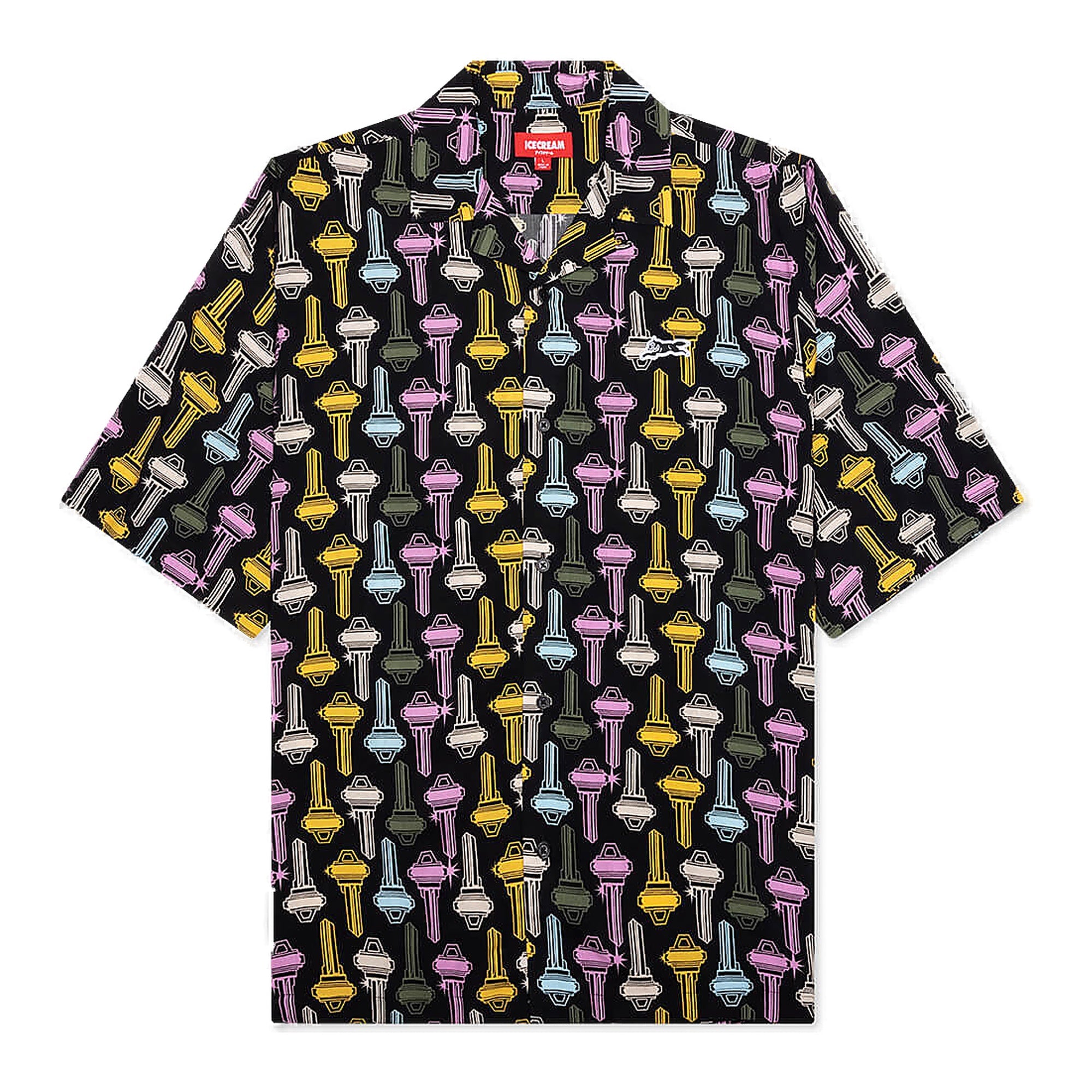 Ice Cream The Keys Men's Shirt - Black