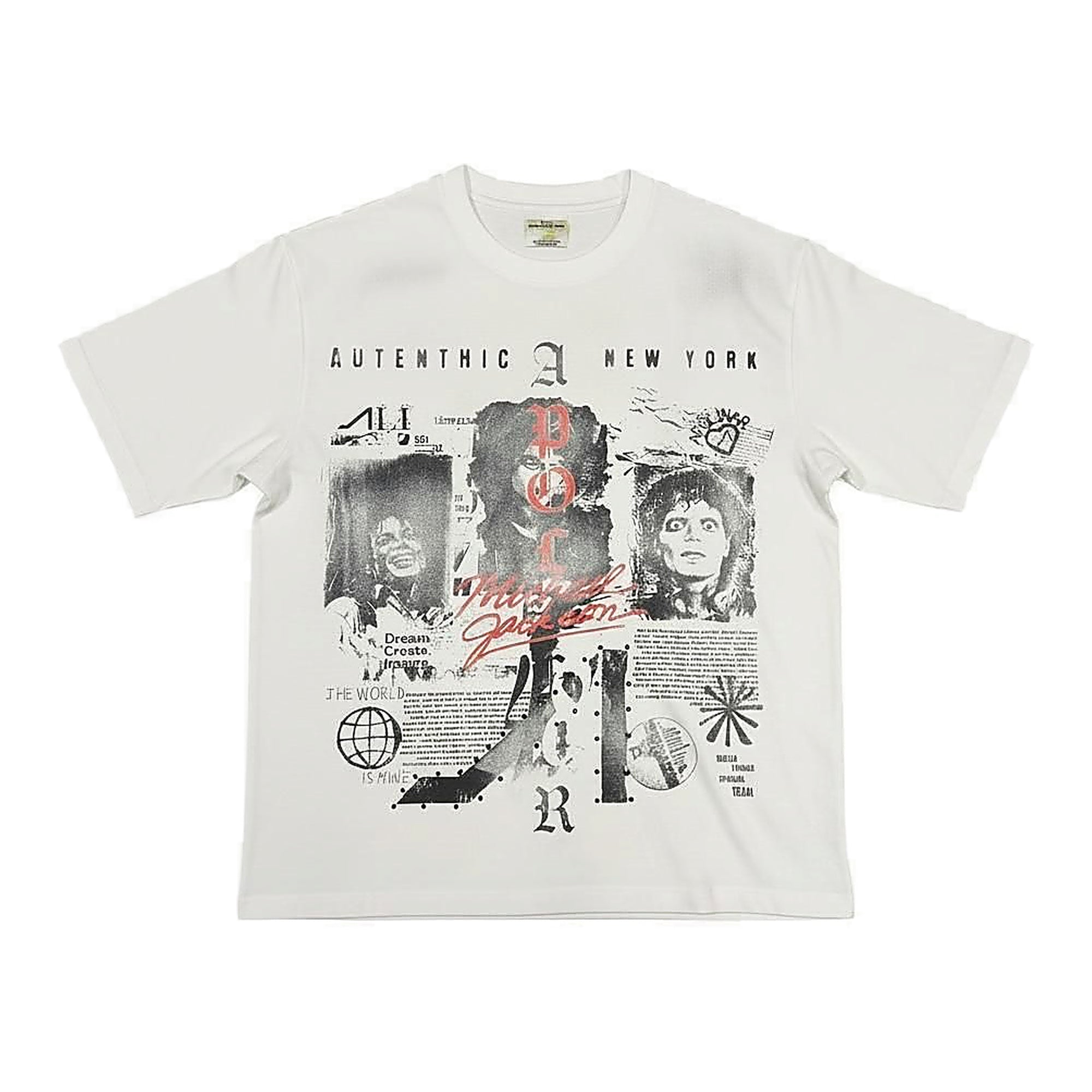 Apolinar Micheal Tee - Graphic White
