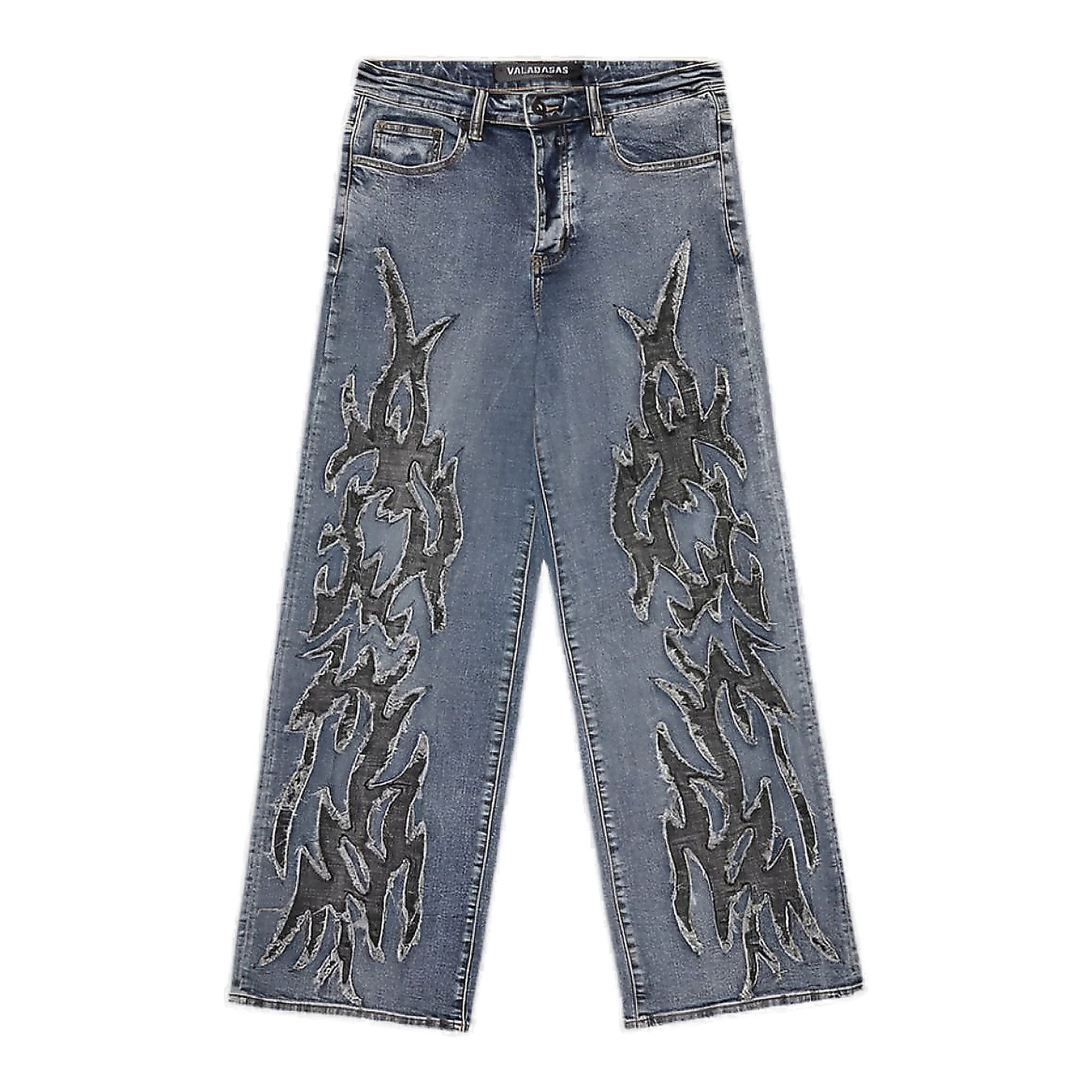 Valabasas Celestial Jeans - Embroidered Denim